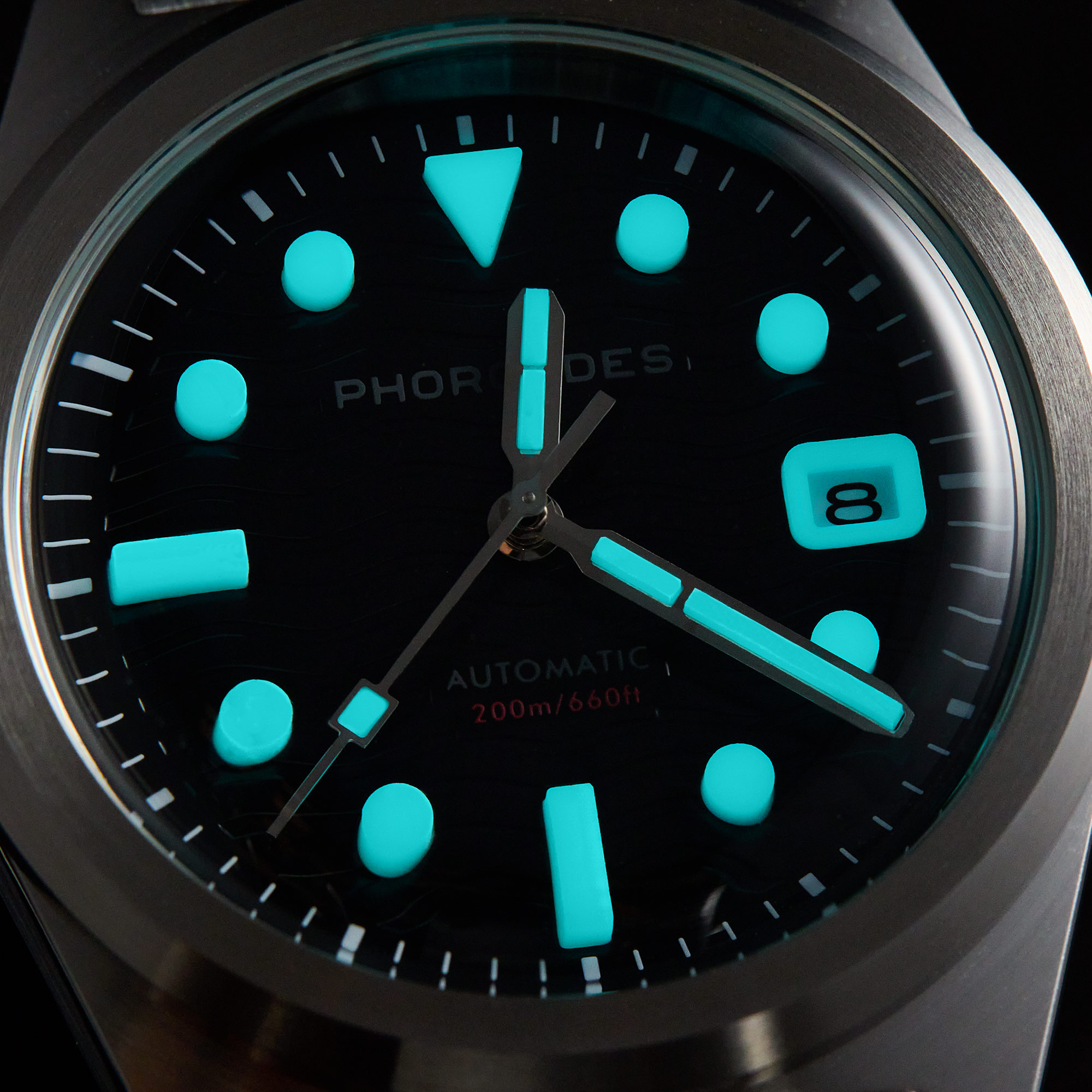 PH-5 skin diver watches with FKM strap
