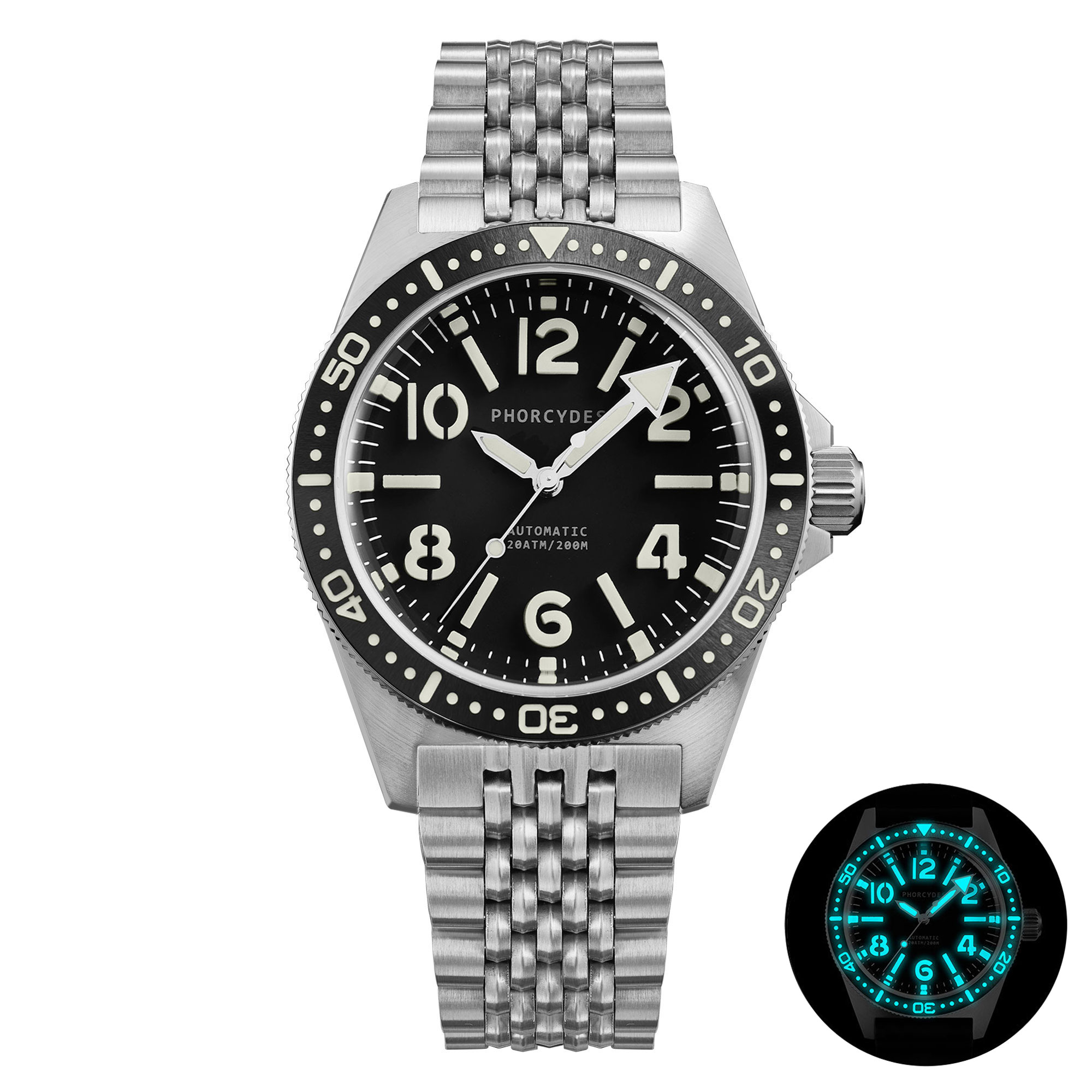 PH-4C skin diver watches with Bracelet