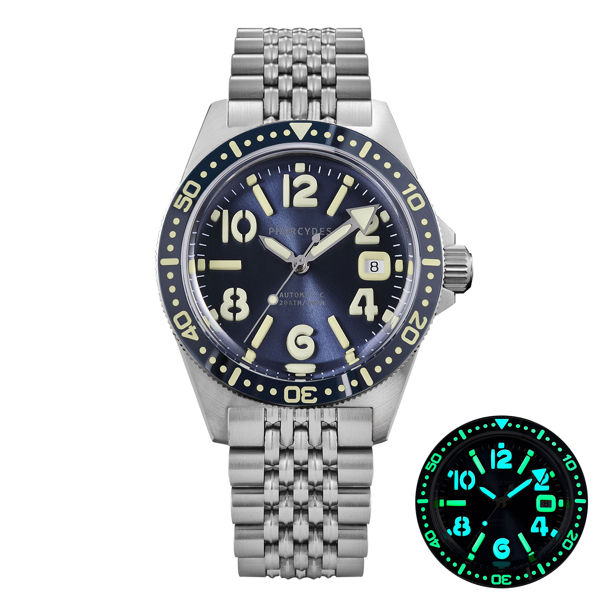 PH-4C (V2.0) Bracelet (blue dial)