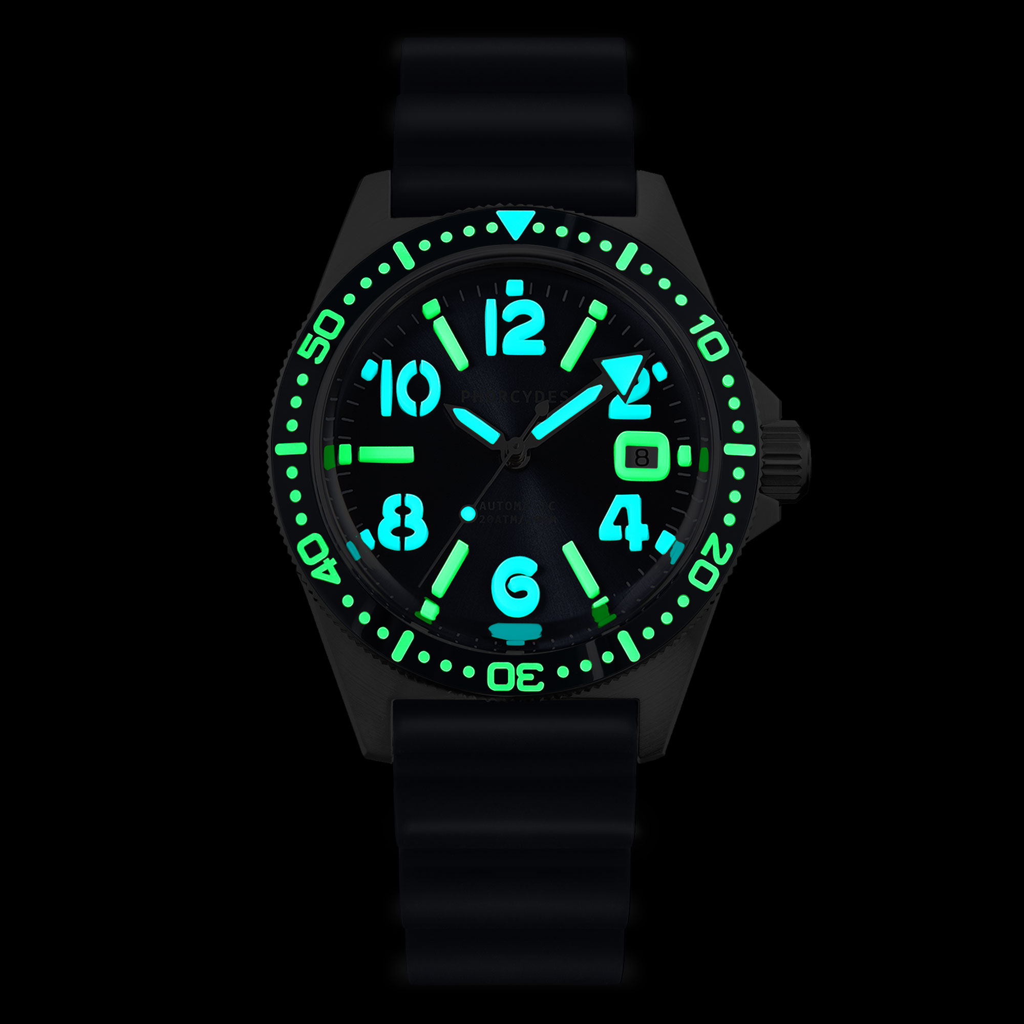 PH-4C (V2.0) FKM Strap (blue dial)
