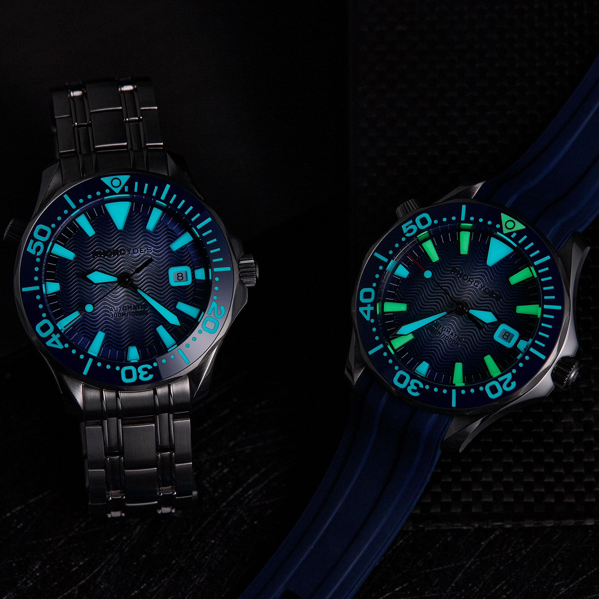 PH-6 with bracelet (black dial)