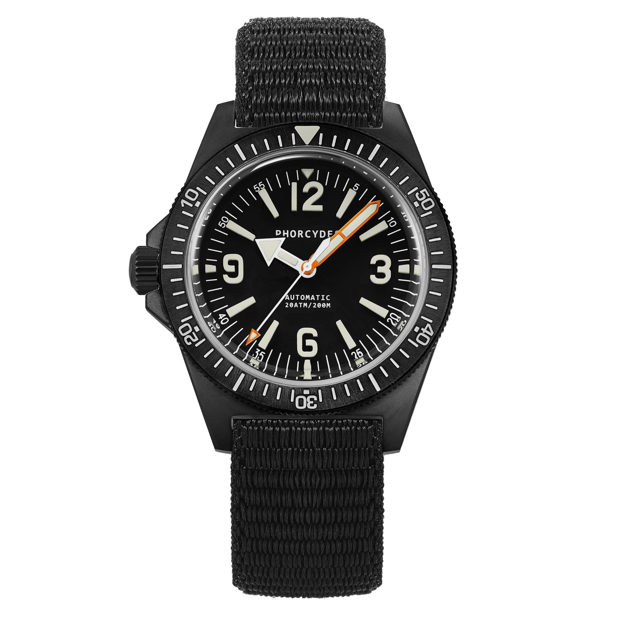 PH-4B black with FKM strap