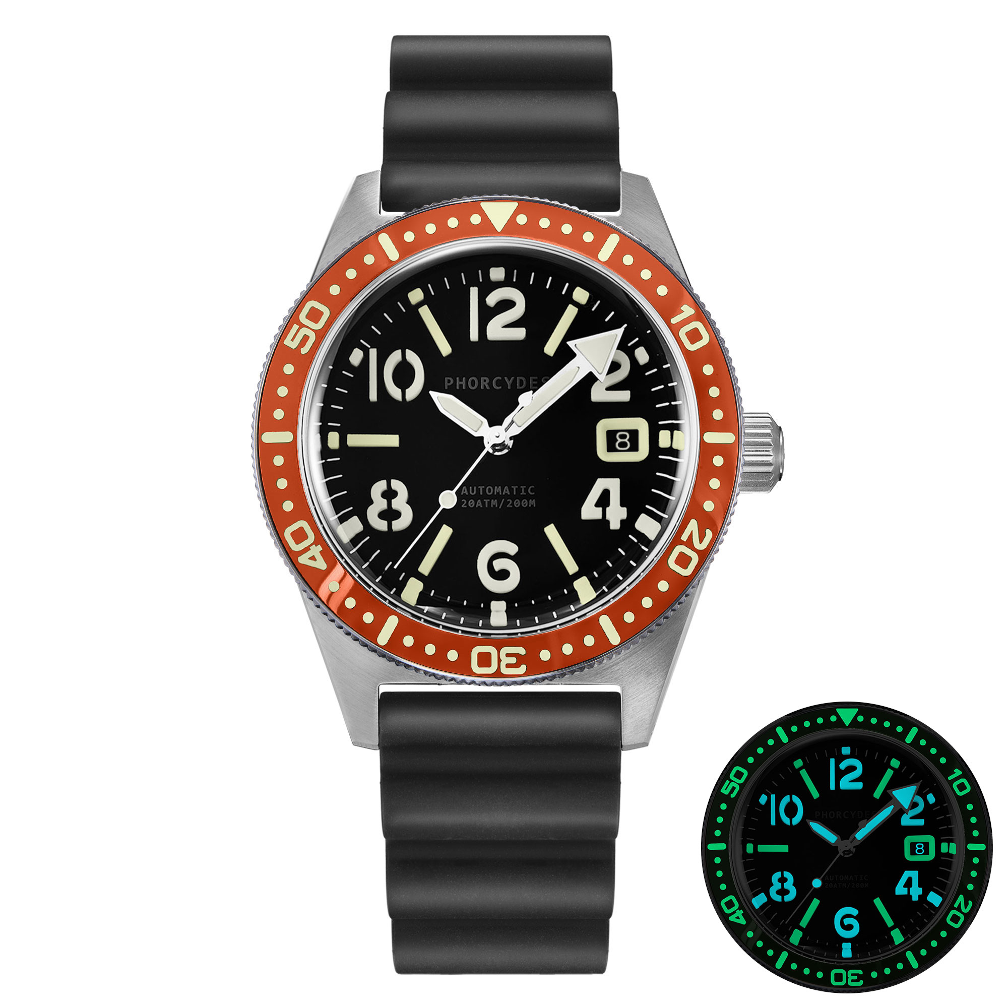 PH-4A+（V2.0） FKM strap (black dial)