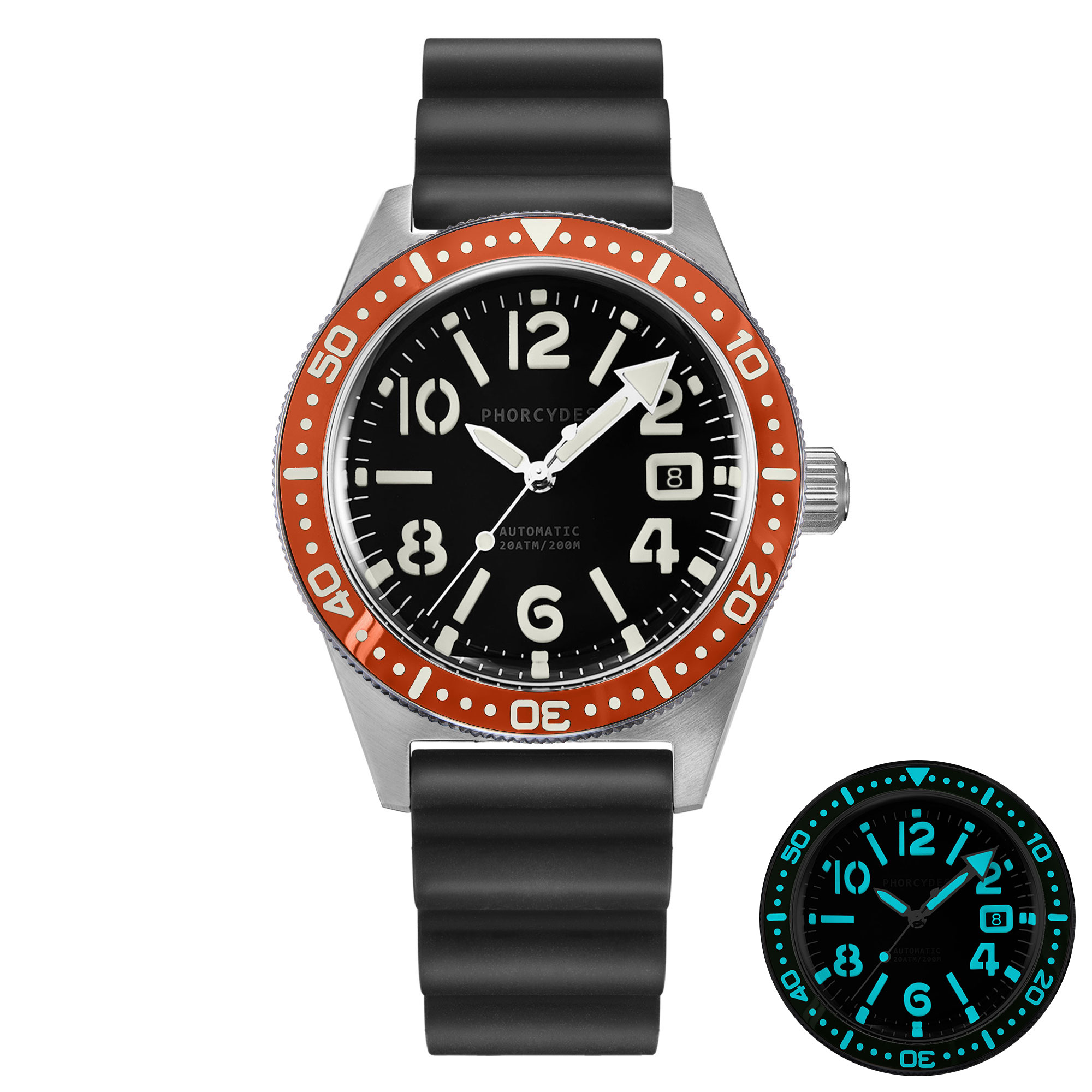 PH-4A+（V2.0） FKM strap (black dial)