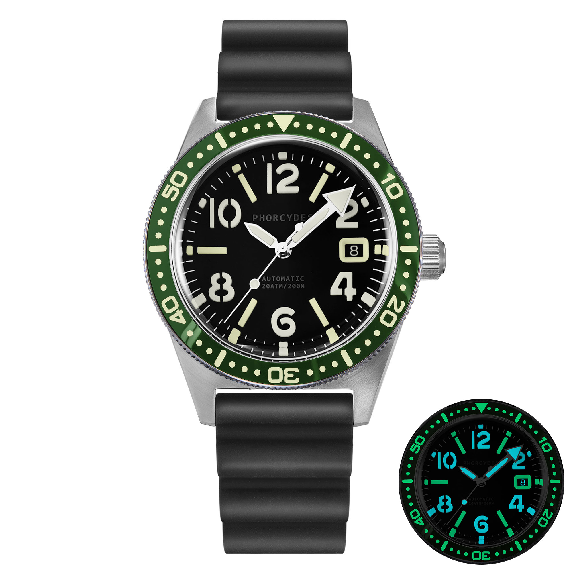 PH-4A+（V2.0） FKM strap (black dial)