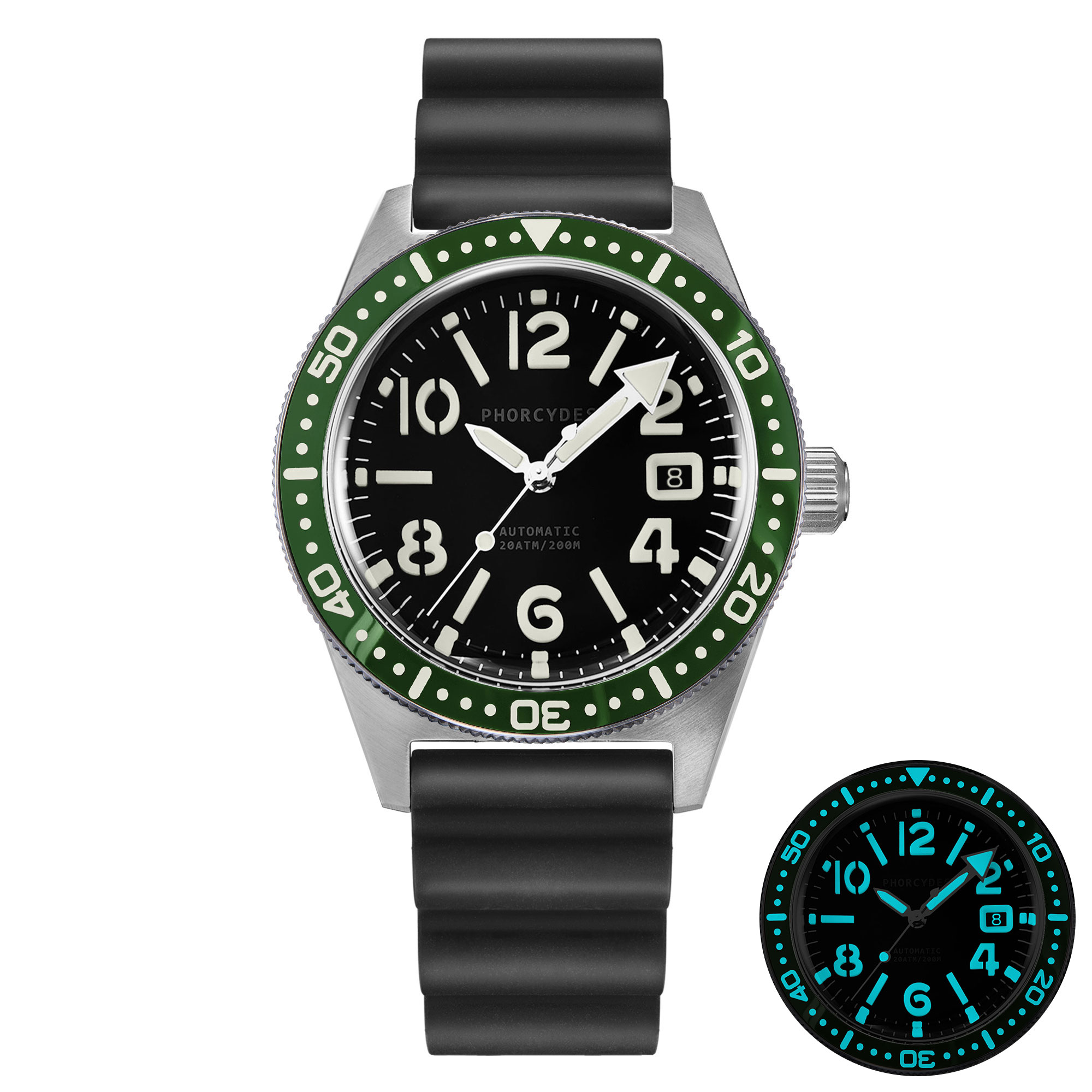 PH-4A+（V2.0） FKM strap (black dial)