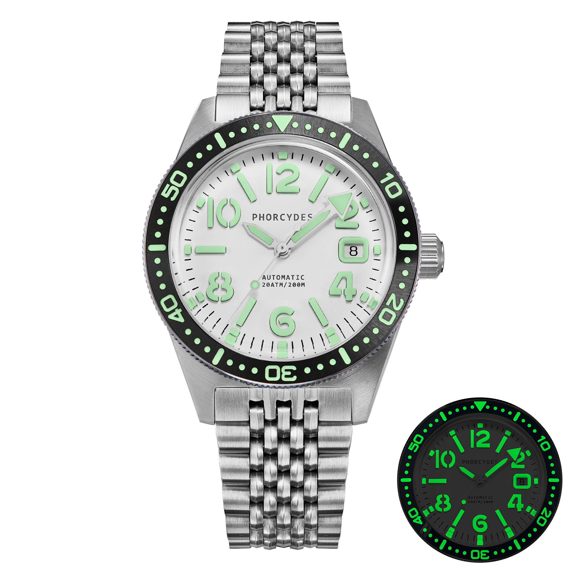 PH-4A+（V2.0） bracelet (white dial)
