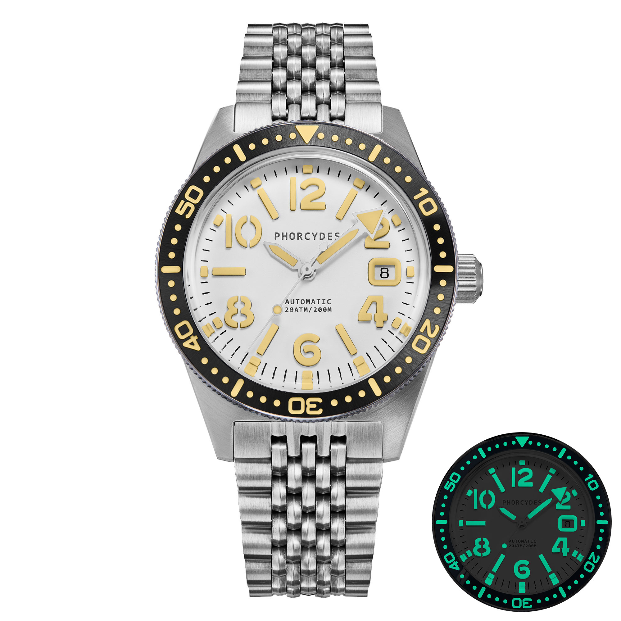 PH-4A+（V2.0） bracelet (white dial)