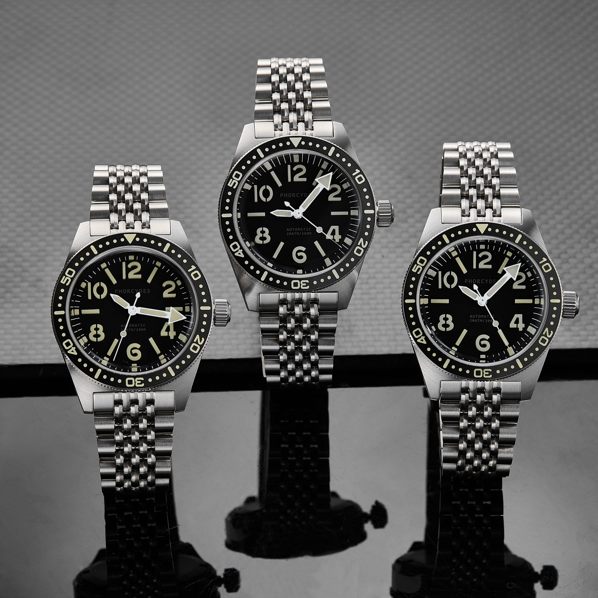 PH-4A skin diver watches with nylon loop