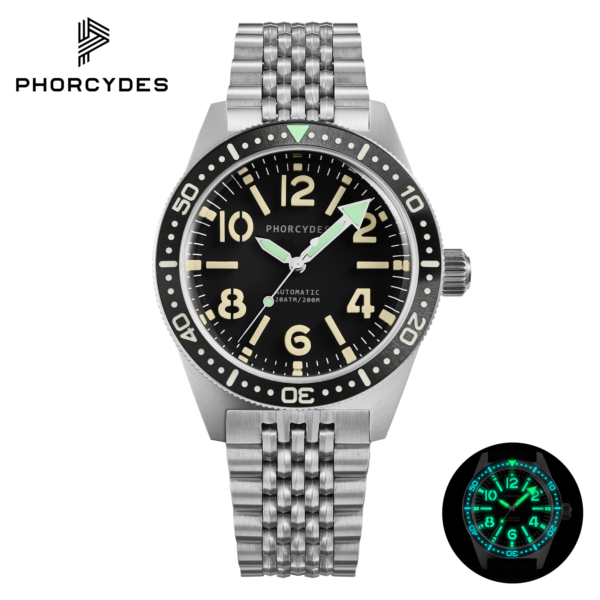 PH-4A skin diver watches with bracelet