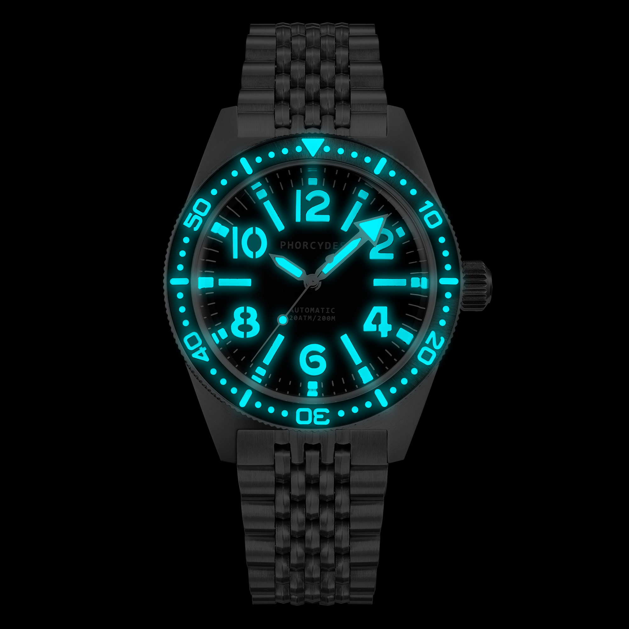 PH-4A skin diver watches with nylon loop