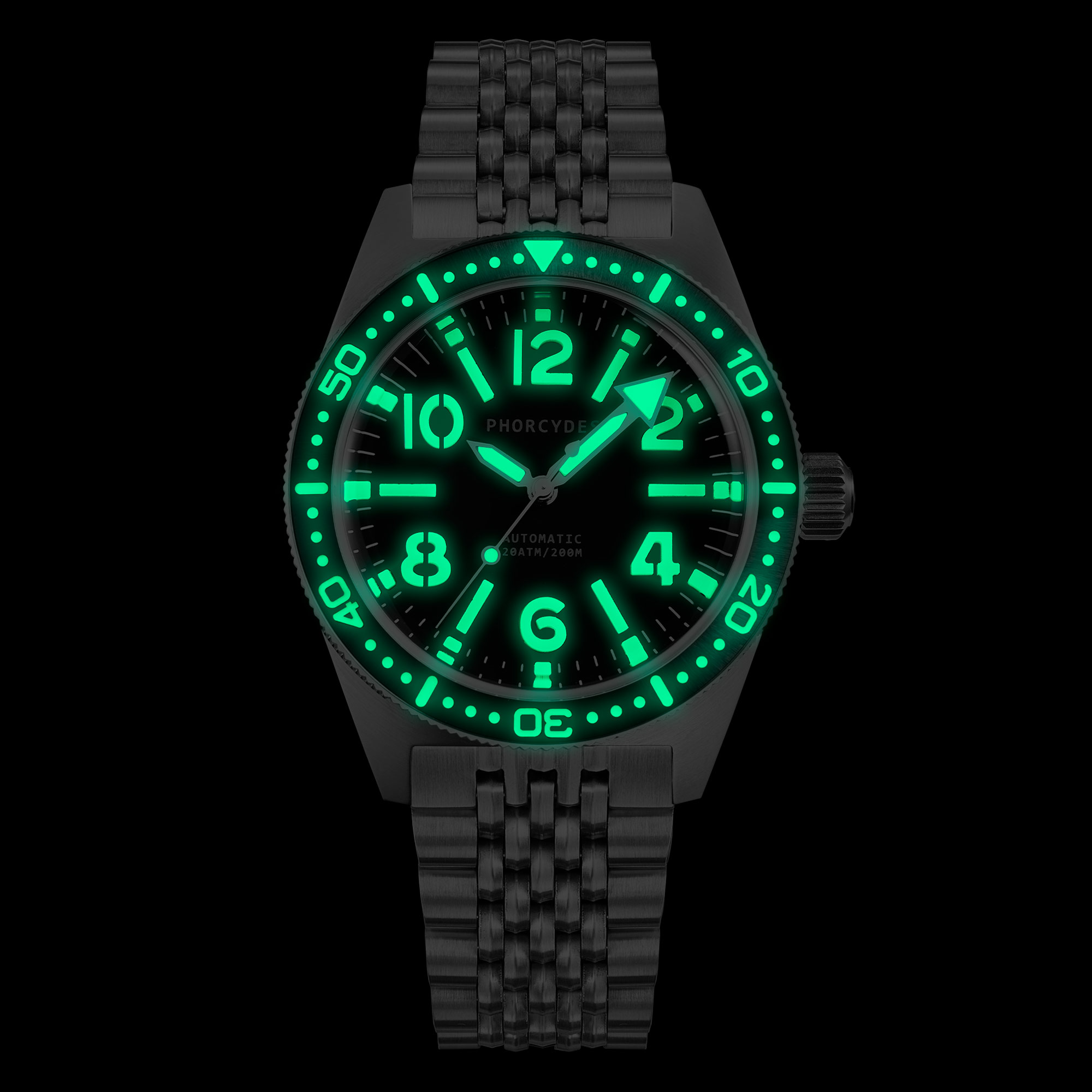 PH-4A skin diver watches with nylon loop