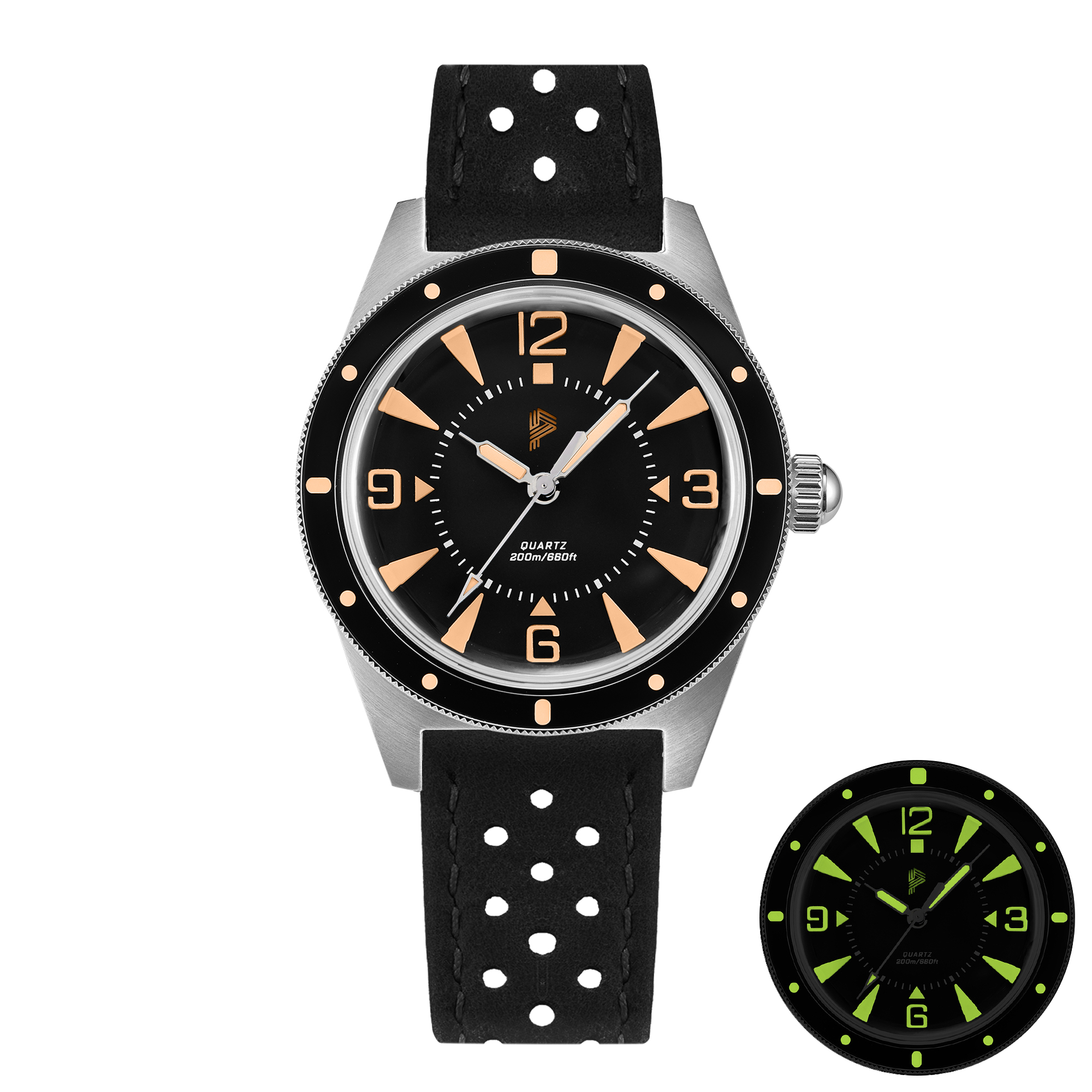 PH-3A with leather strap