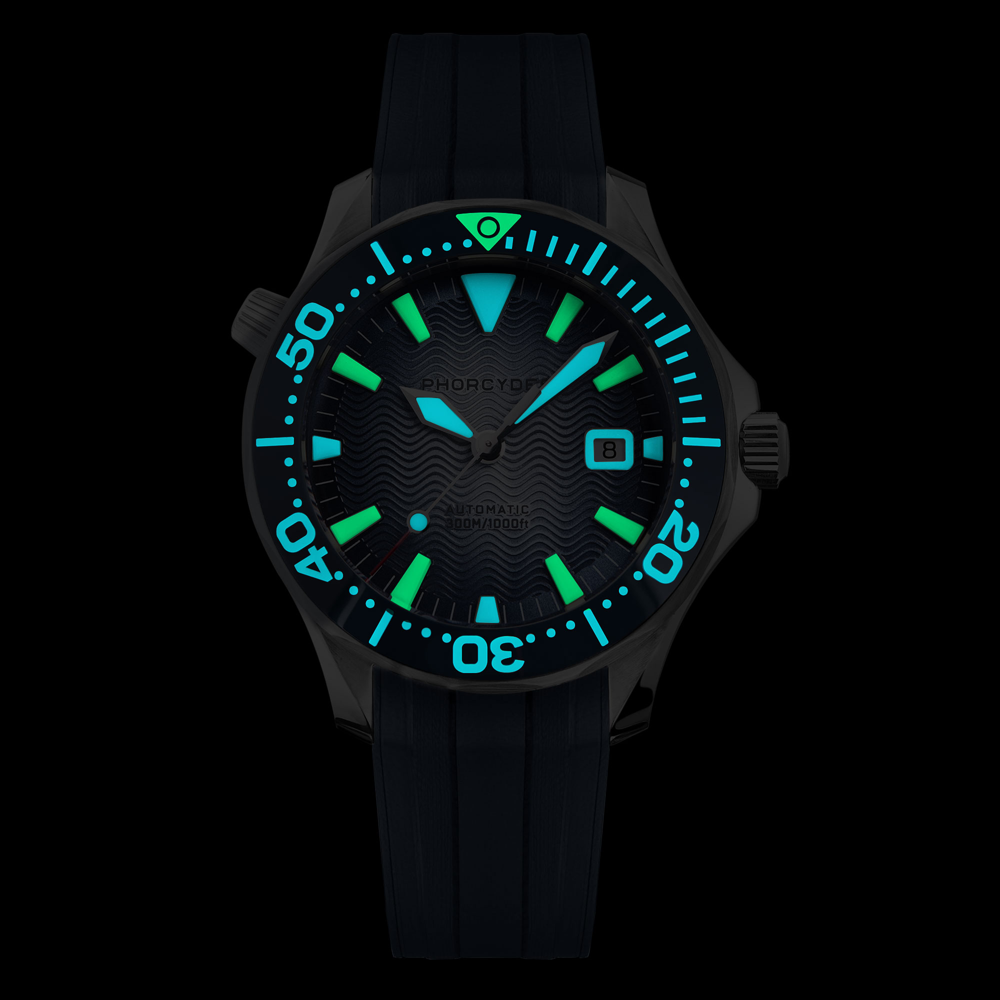 PH-6  with bracelet (blue dial)