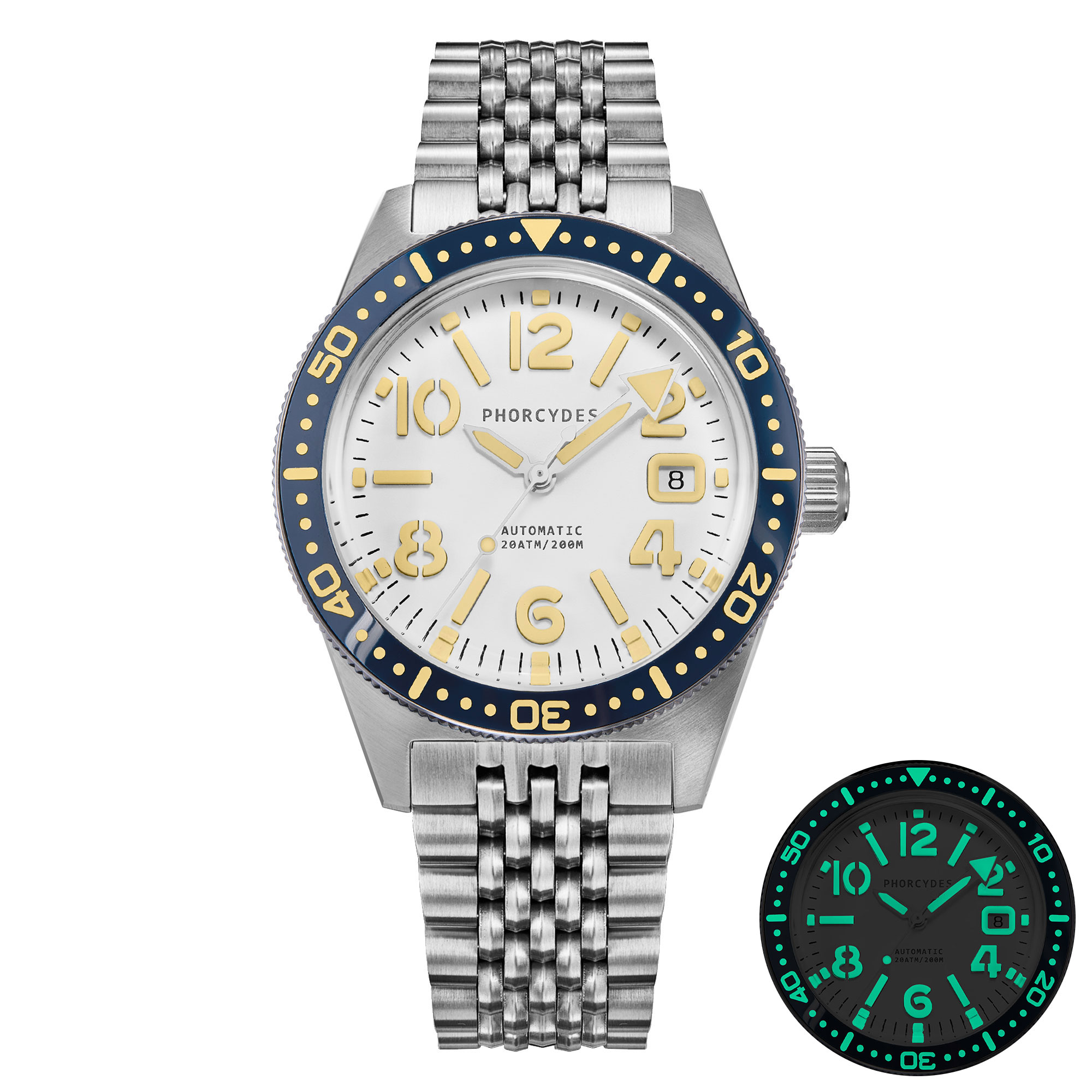 PH-4A+（V2.0） bracelet (white dial)
