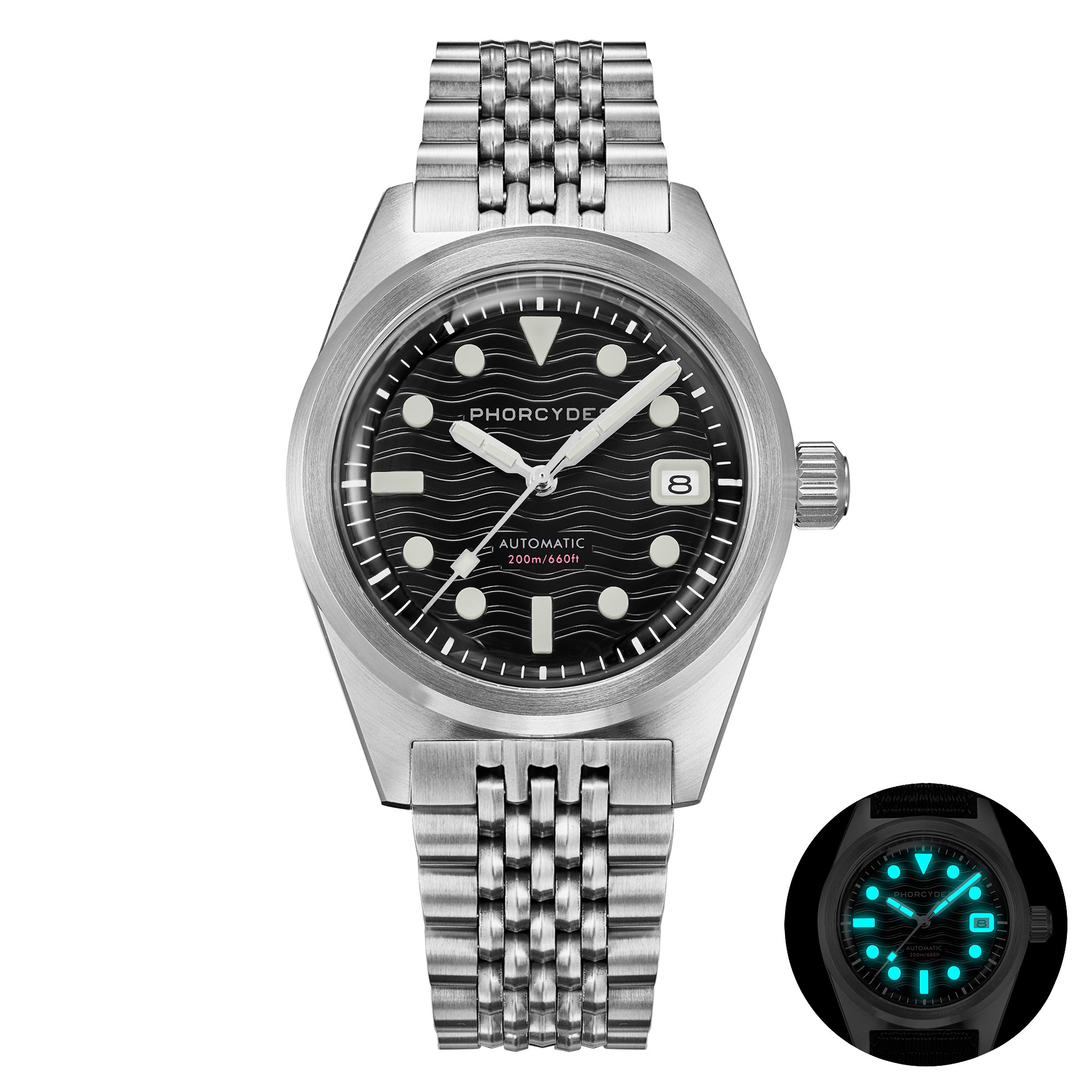 PH-5 skin diver watches with bracelet