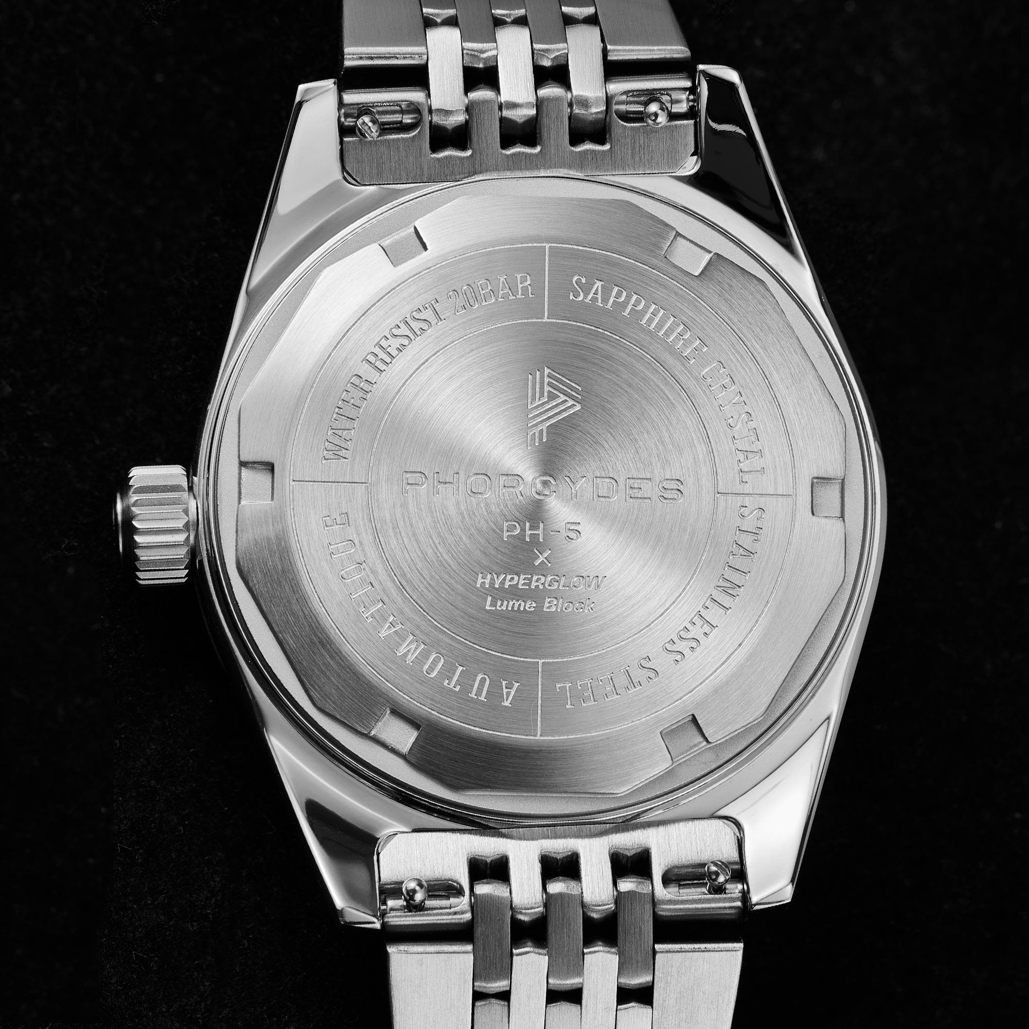 PH-5 skin diver watches with FKM strap