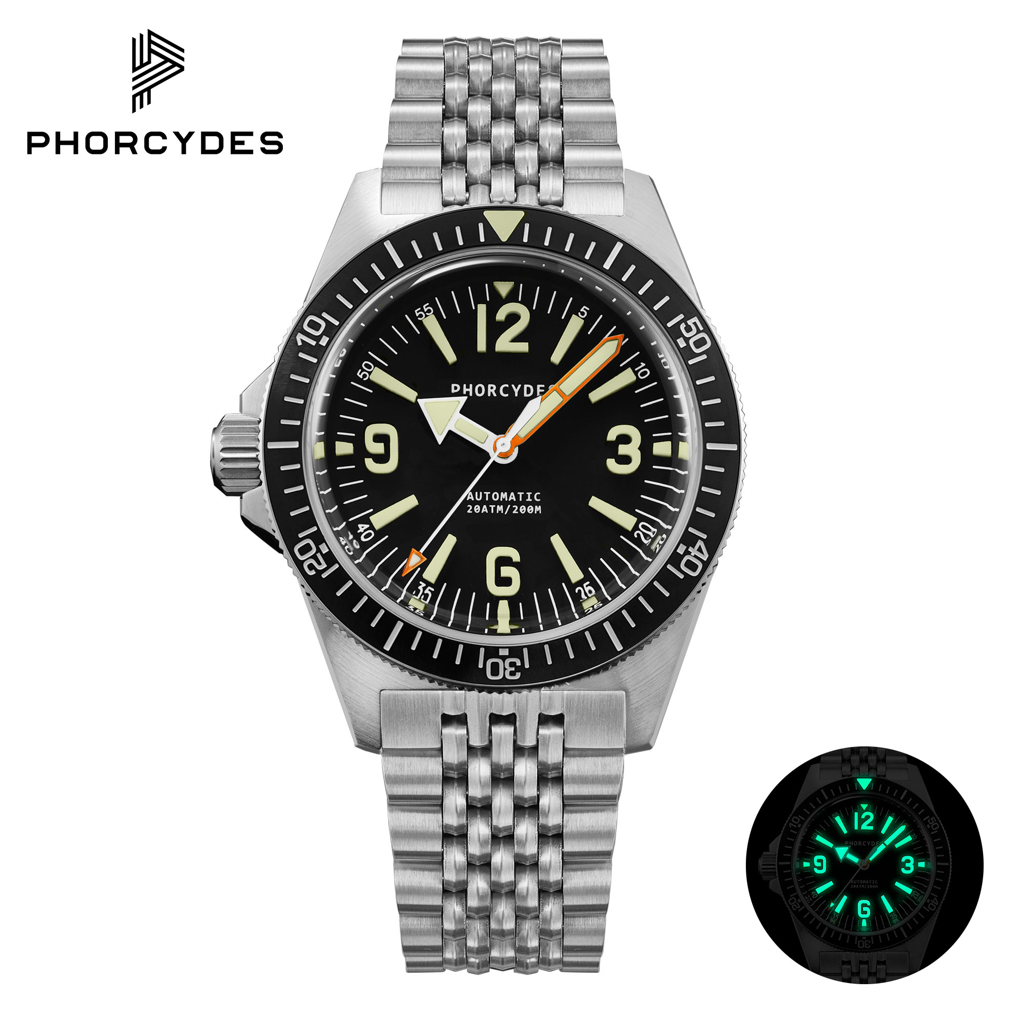 PH-4B skin diver watches with bracelet