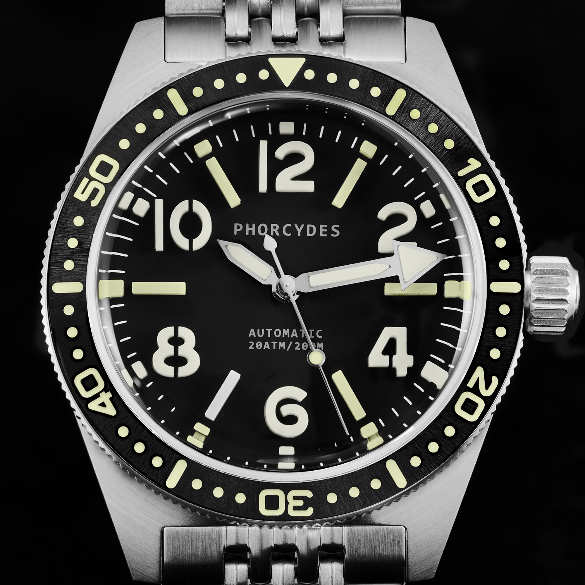 PH-4A skin diver watches with nylon loop