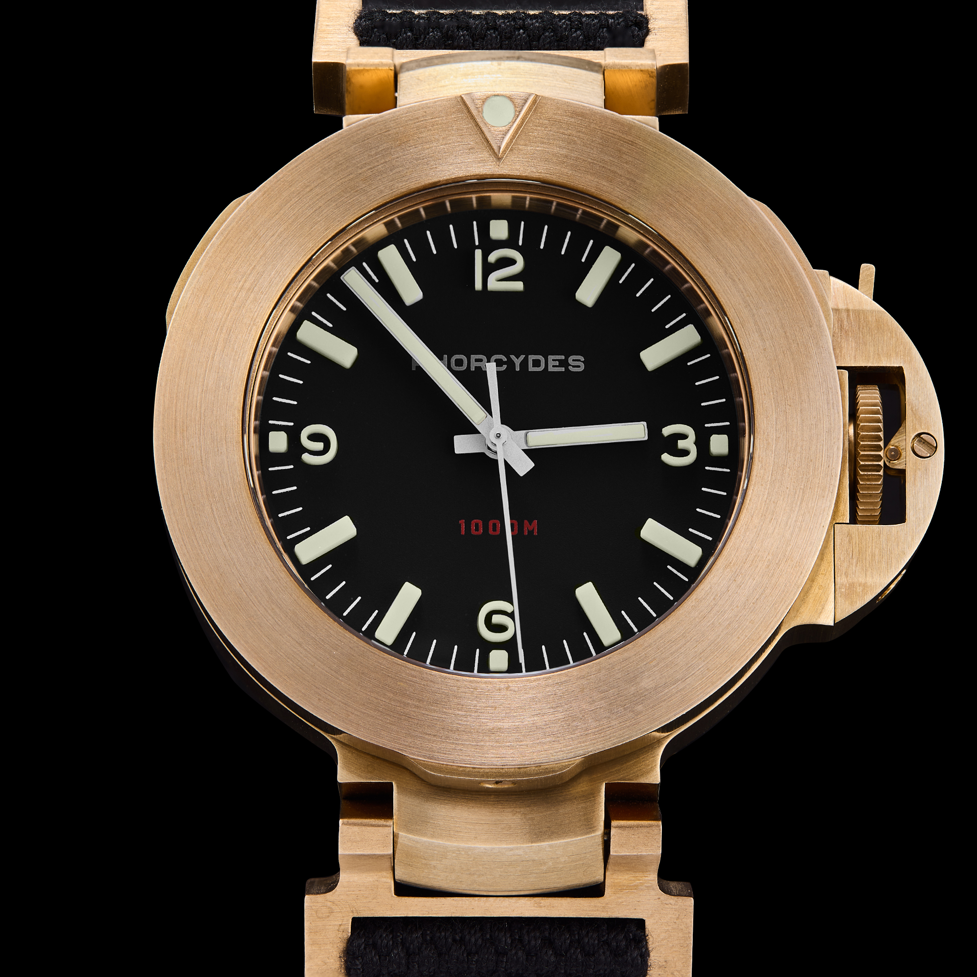 PHB-1 CuSn8 homage dive watch ANNO 1985 bronze prototype