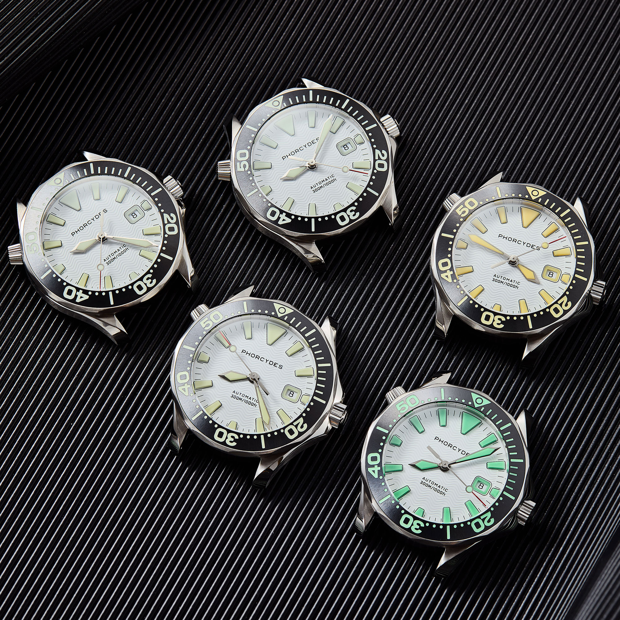 PH-6  with bracelet (white dial)