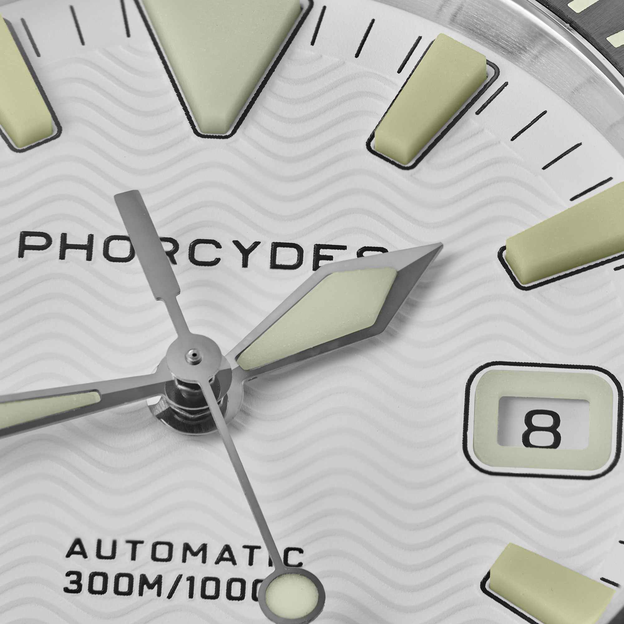 PH-6  with bracelet (white dial)