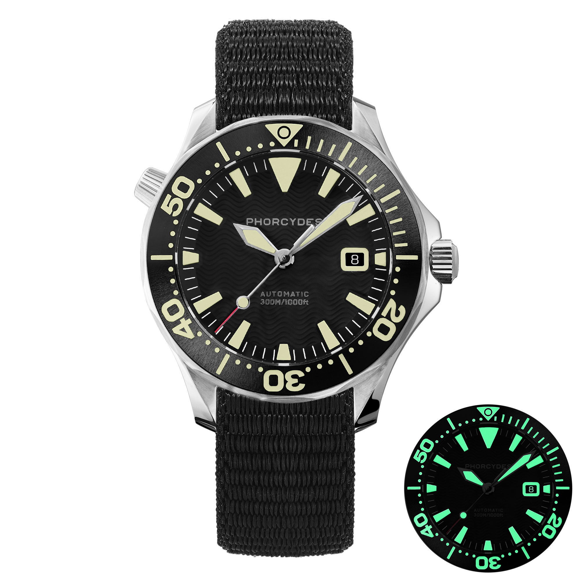 PH-6  with nylon loop (black dial)