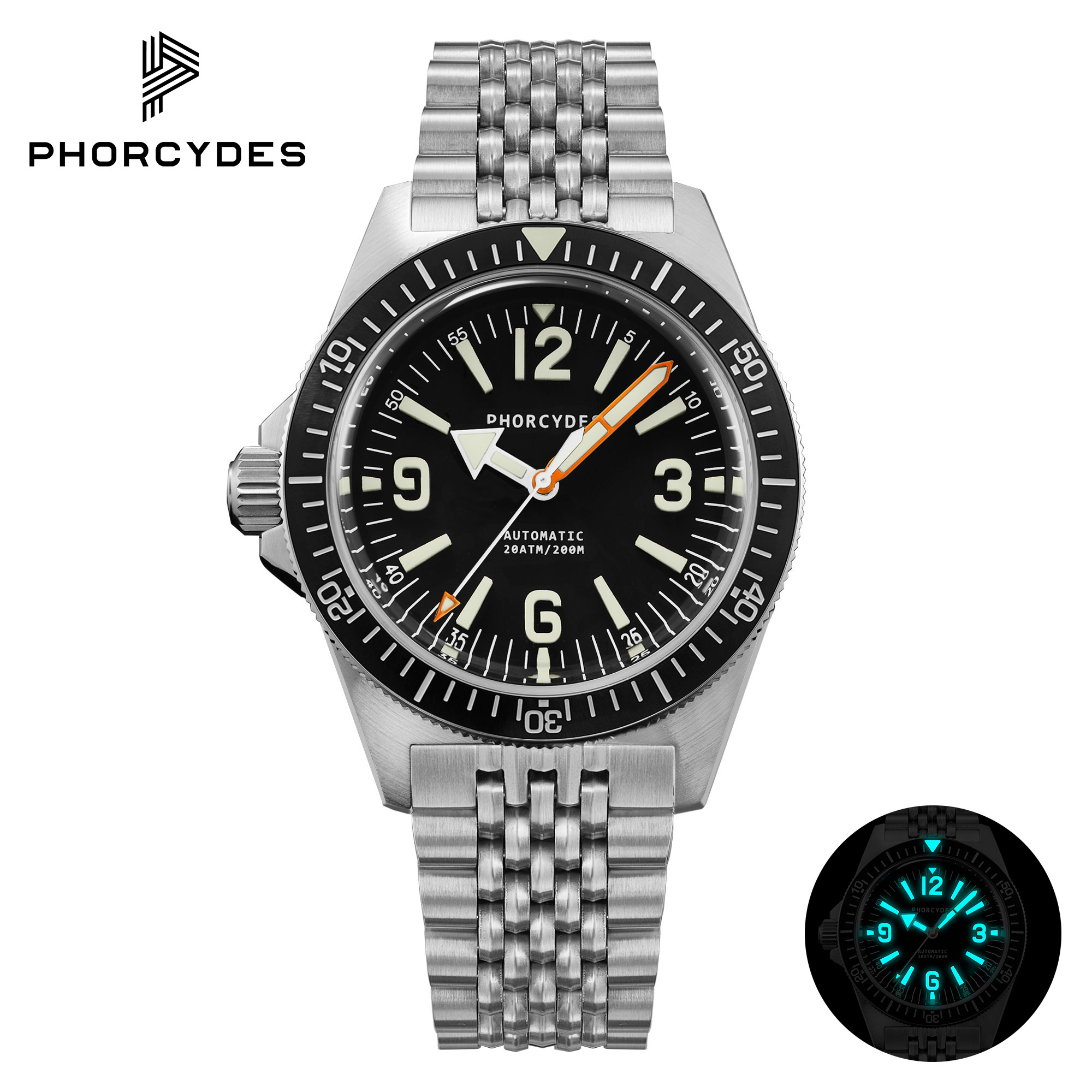 PH-4B skin diver watches with bracelet