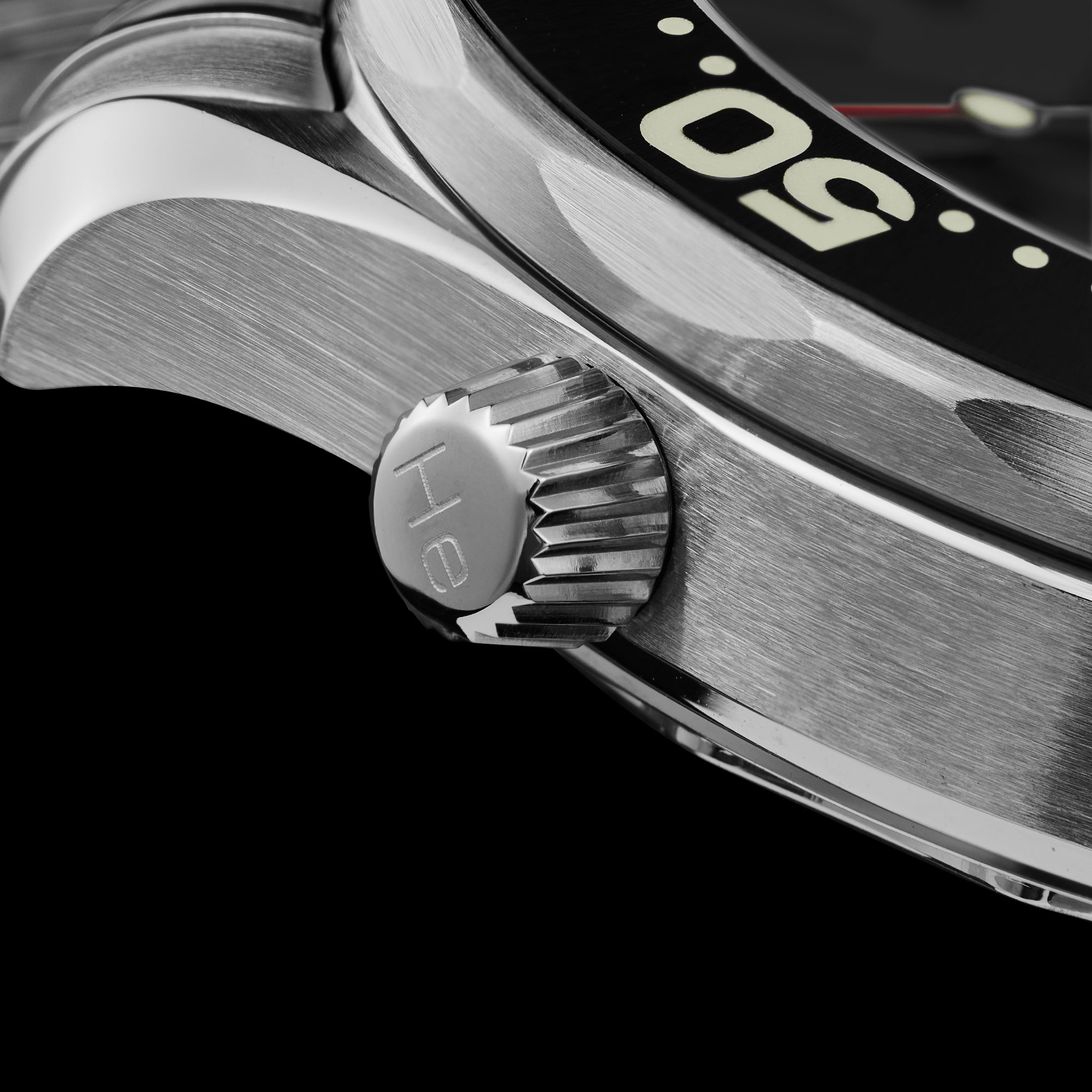 PH-6  with bracelet (black dial)