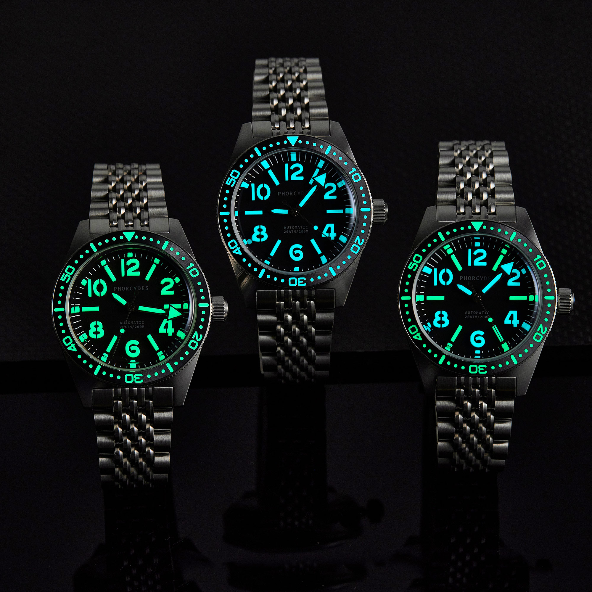 PH-4A skin diver watches with nylon loop