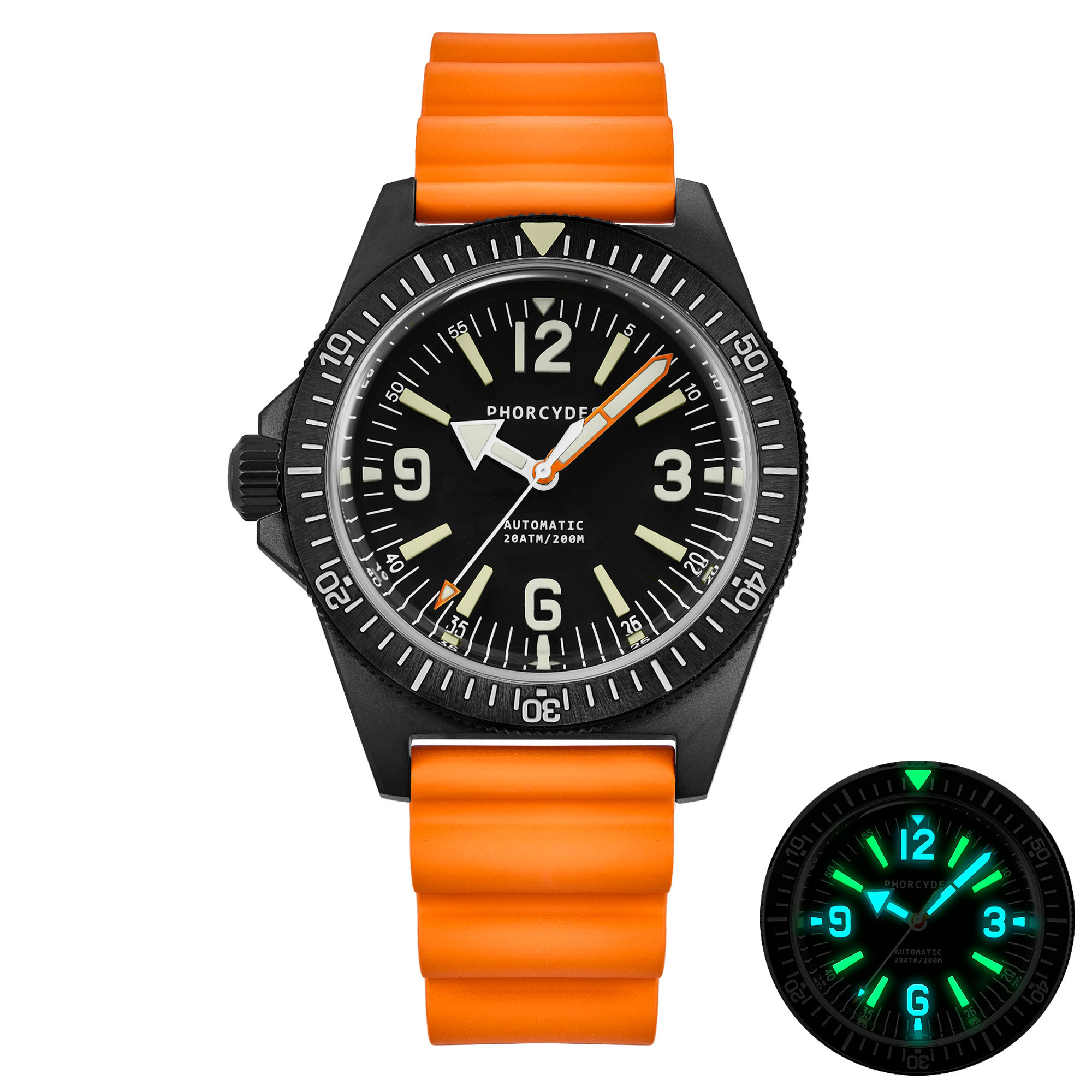 PH-4B black with FKM strap