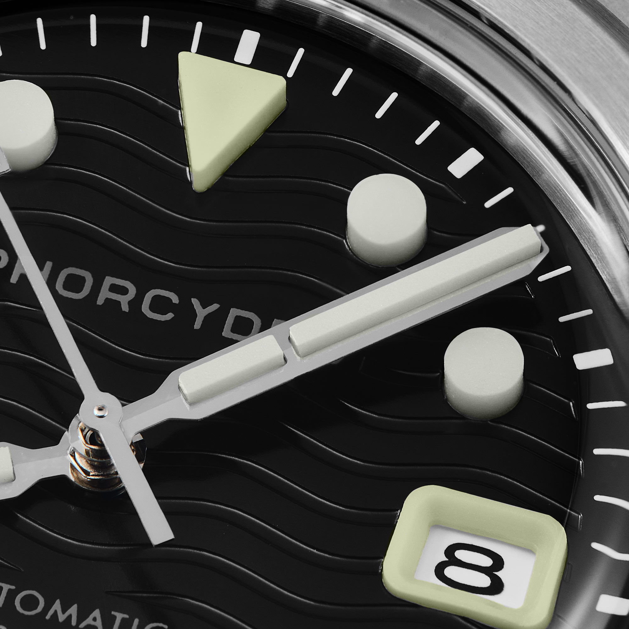 PH-5 skin diver watches with FKM strap