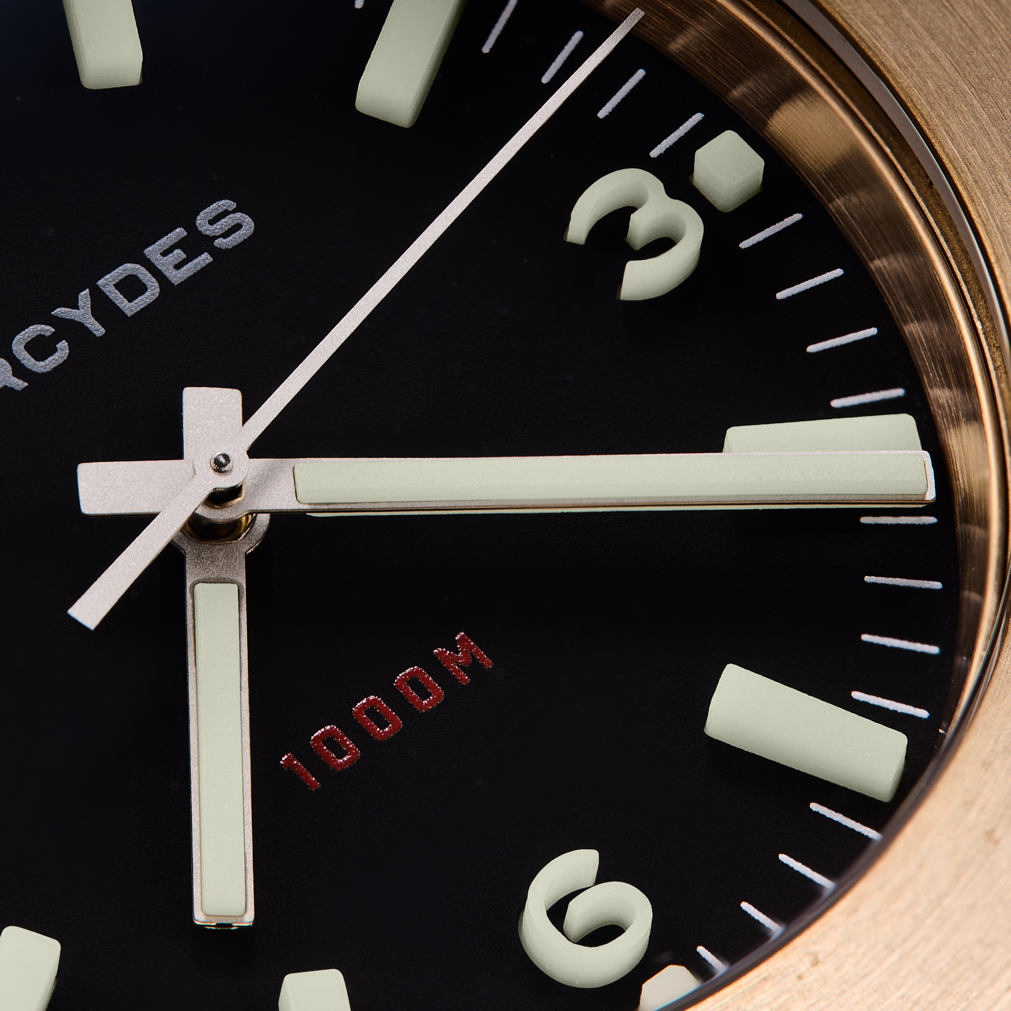 PHB-1 CuSn8 homage dive watch ANNO 1985 bronze prototype