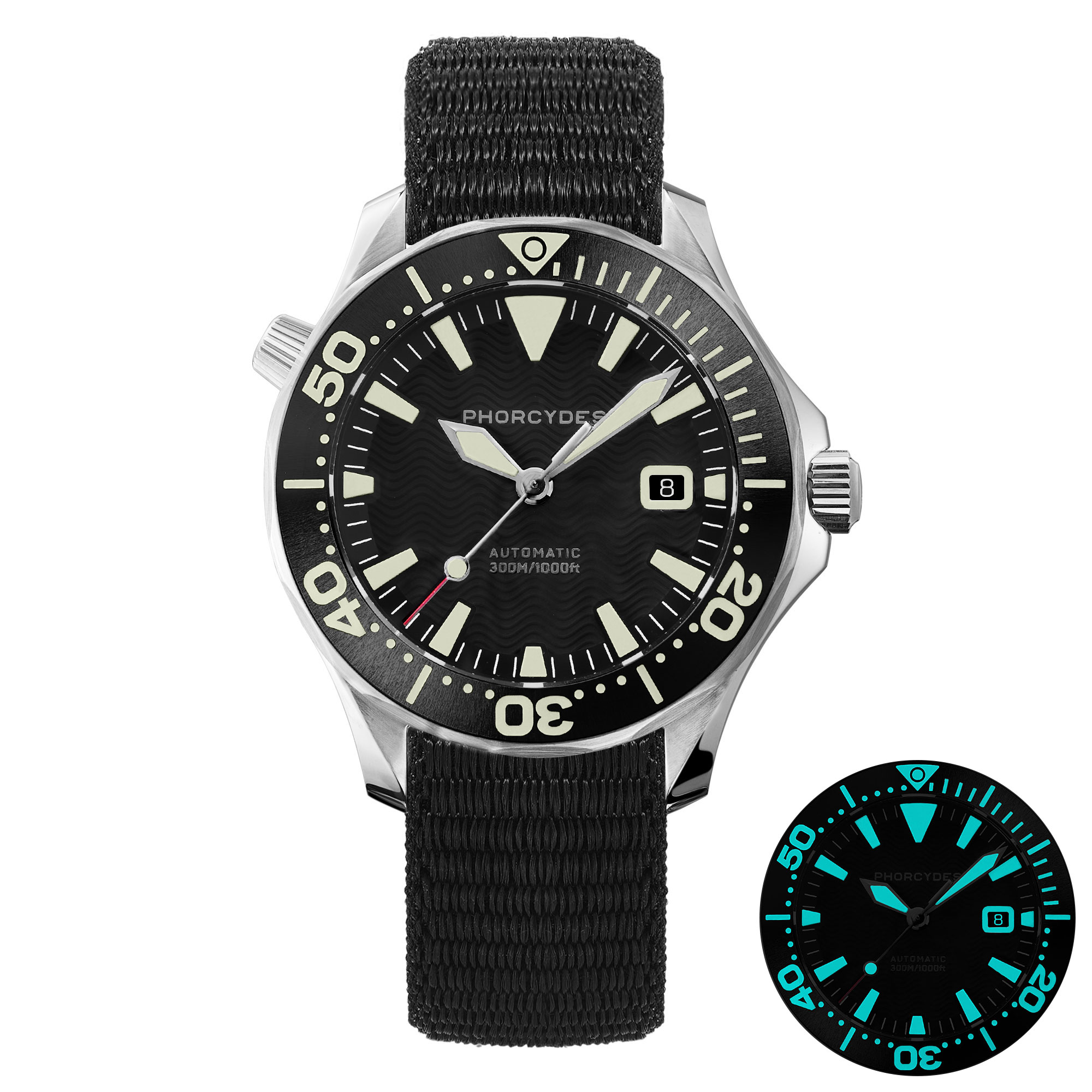 PH-6  with nylon loop (black dial)