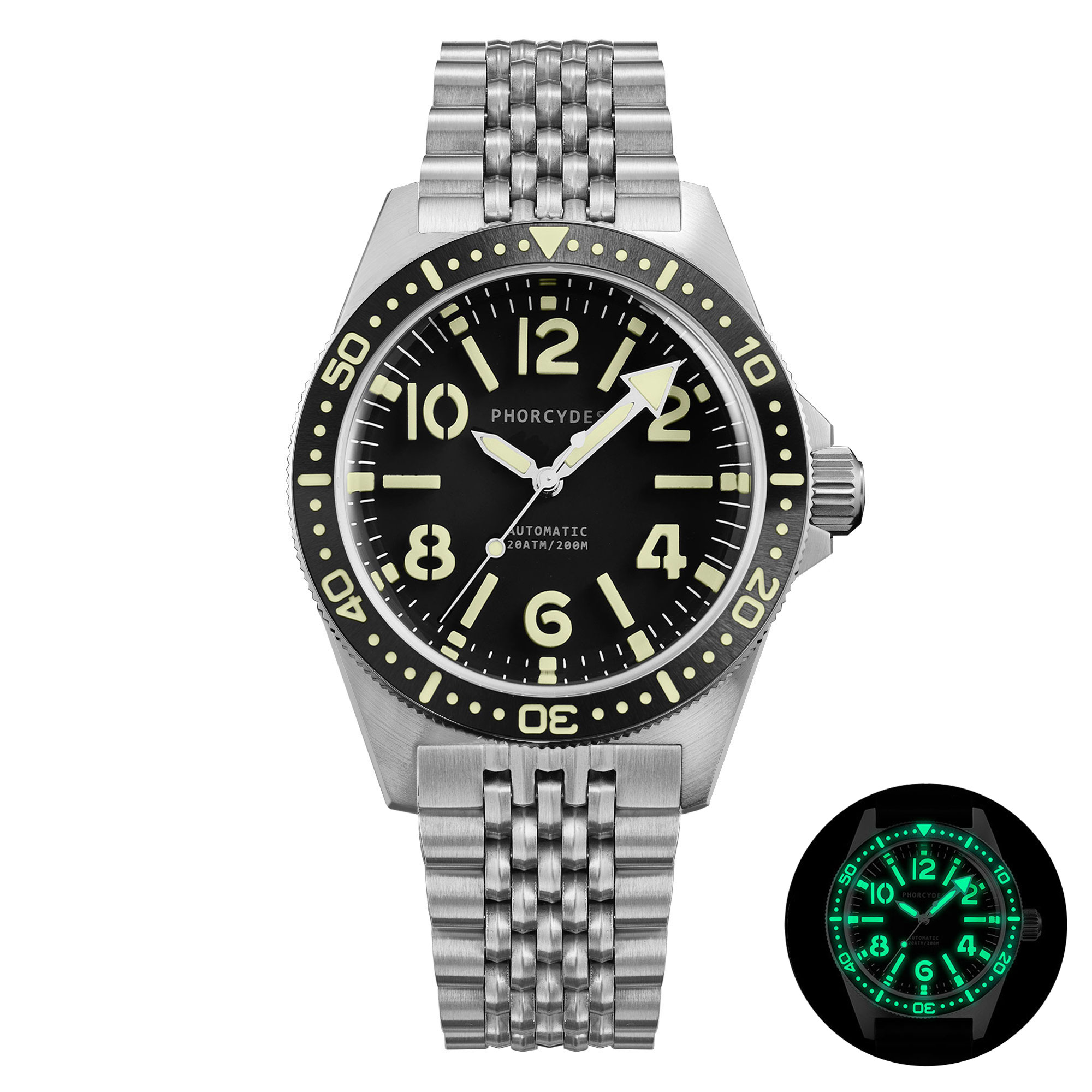 PH-4C skin diver watches with Bracelet