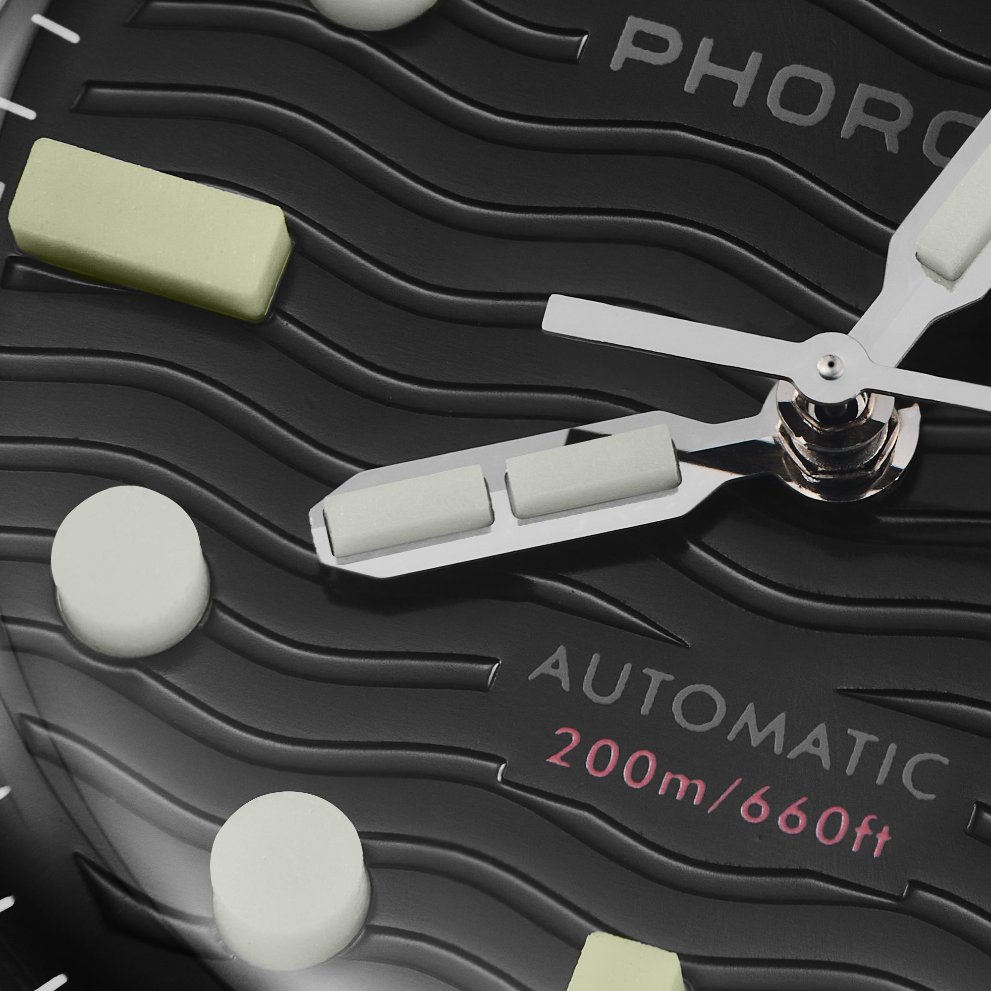 PH-5 skin diver watches with FKM strap