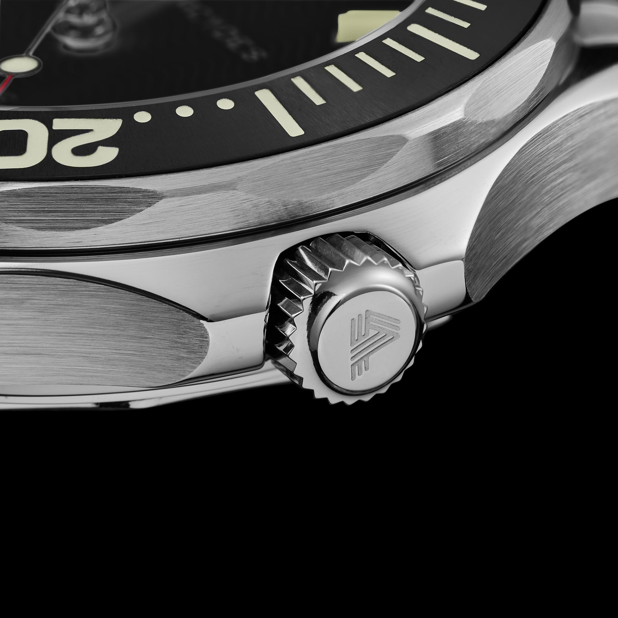 PH-6  with bracelet (black dial)