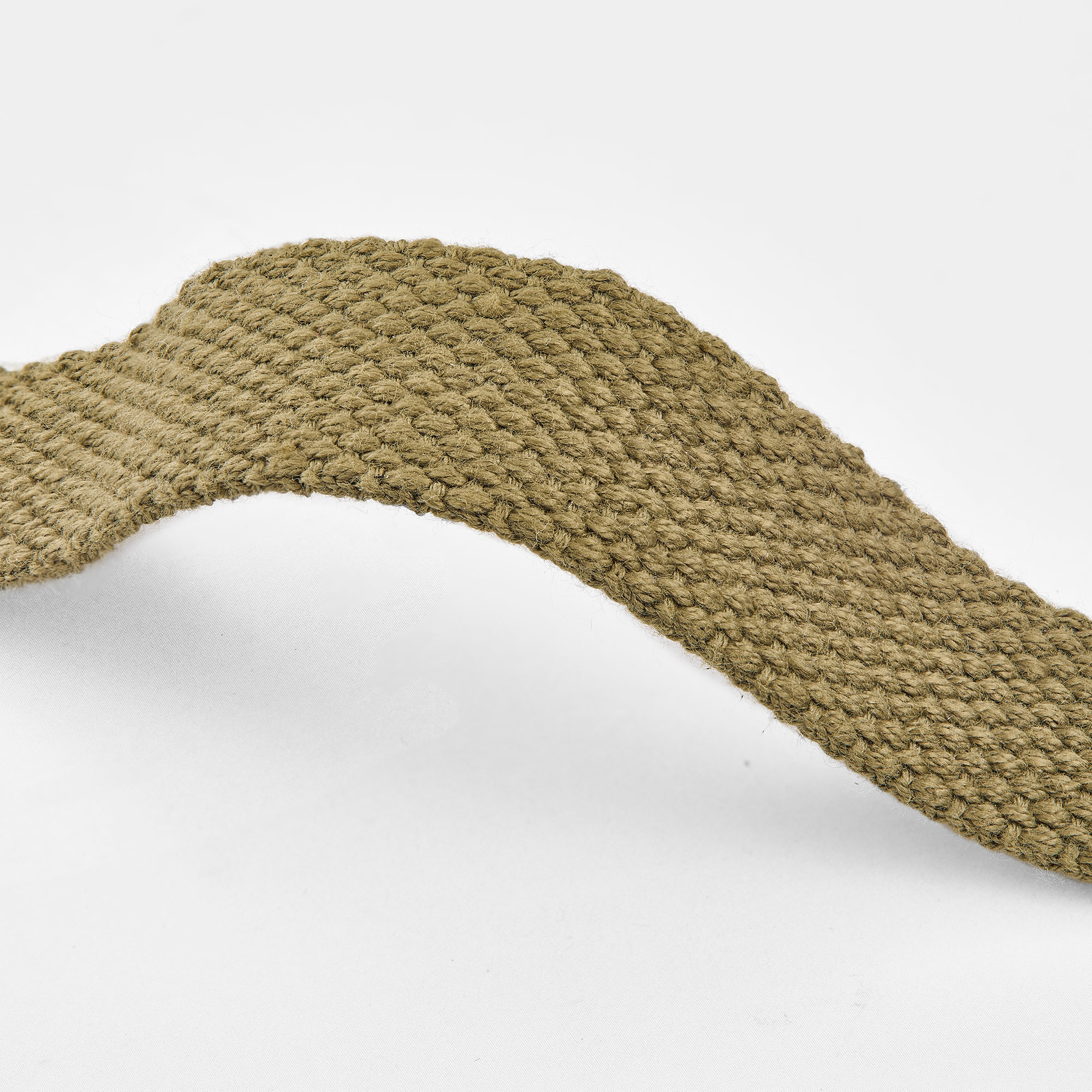 Canvas strap with belt buckle