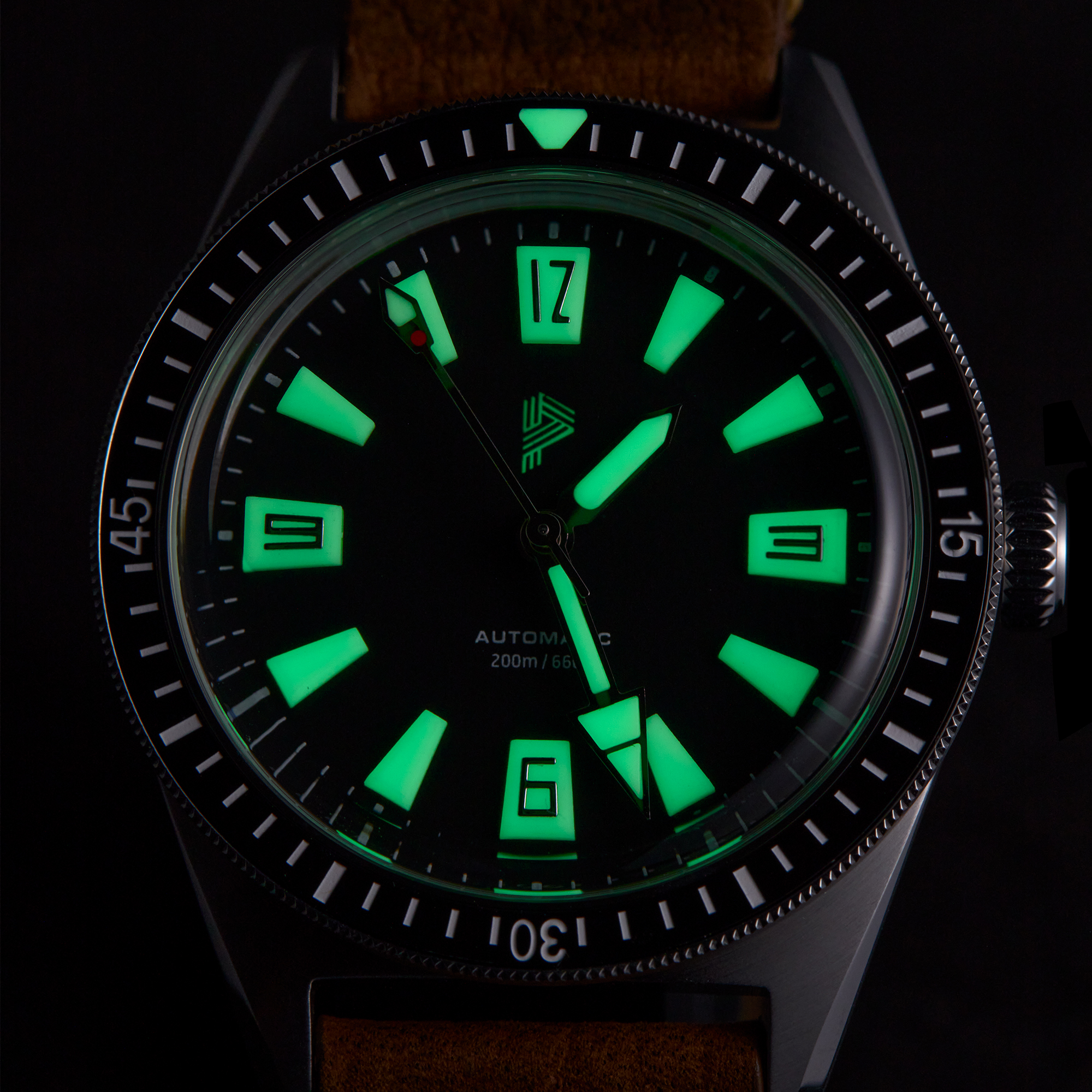 PH-2B with leather strap