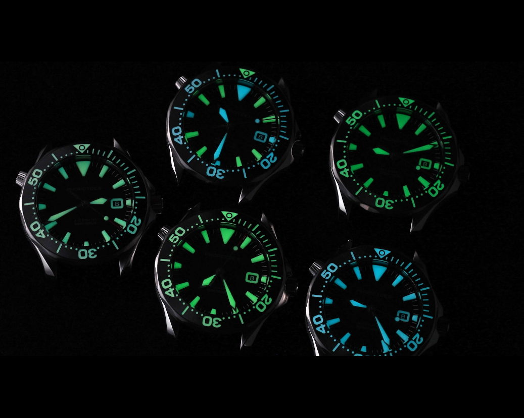 PH-6  with bracelet (black dial)