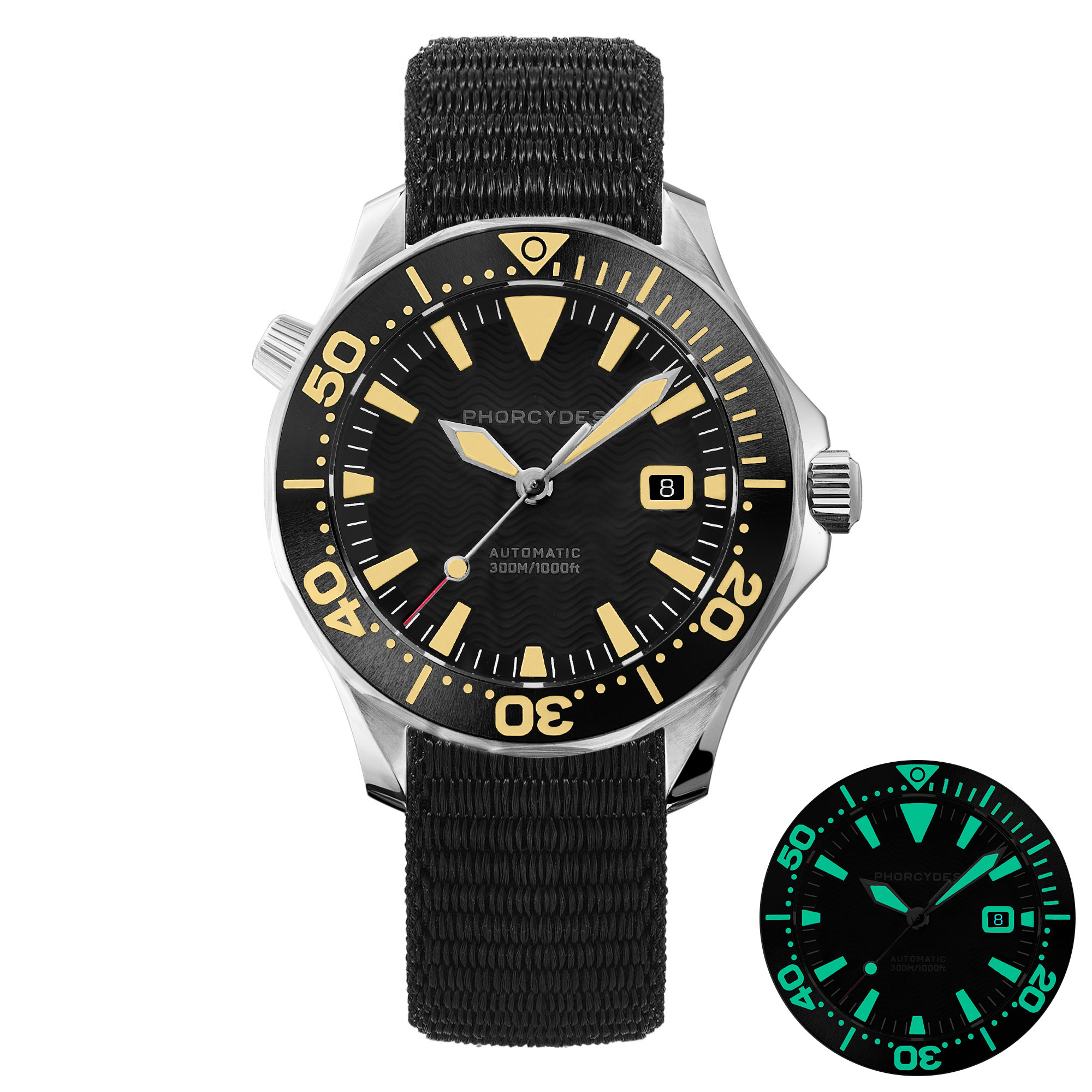 PH-6  with nylon loop (black dial)