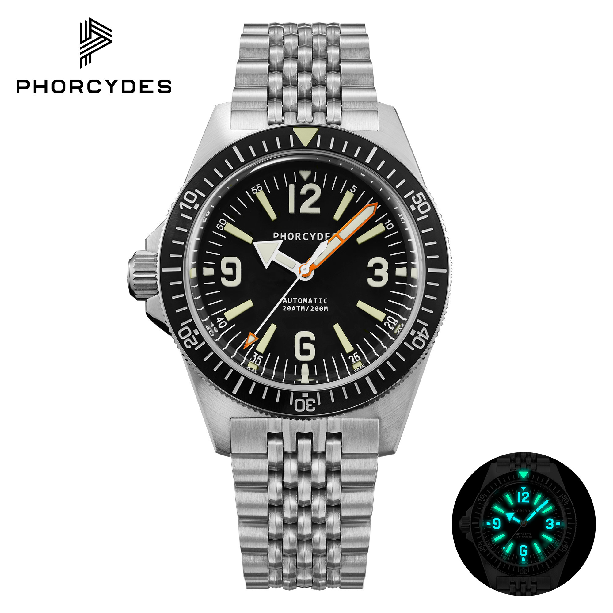 PH-4B skin diver watches with bracelet