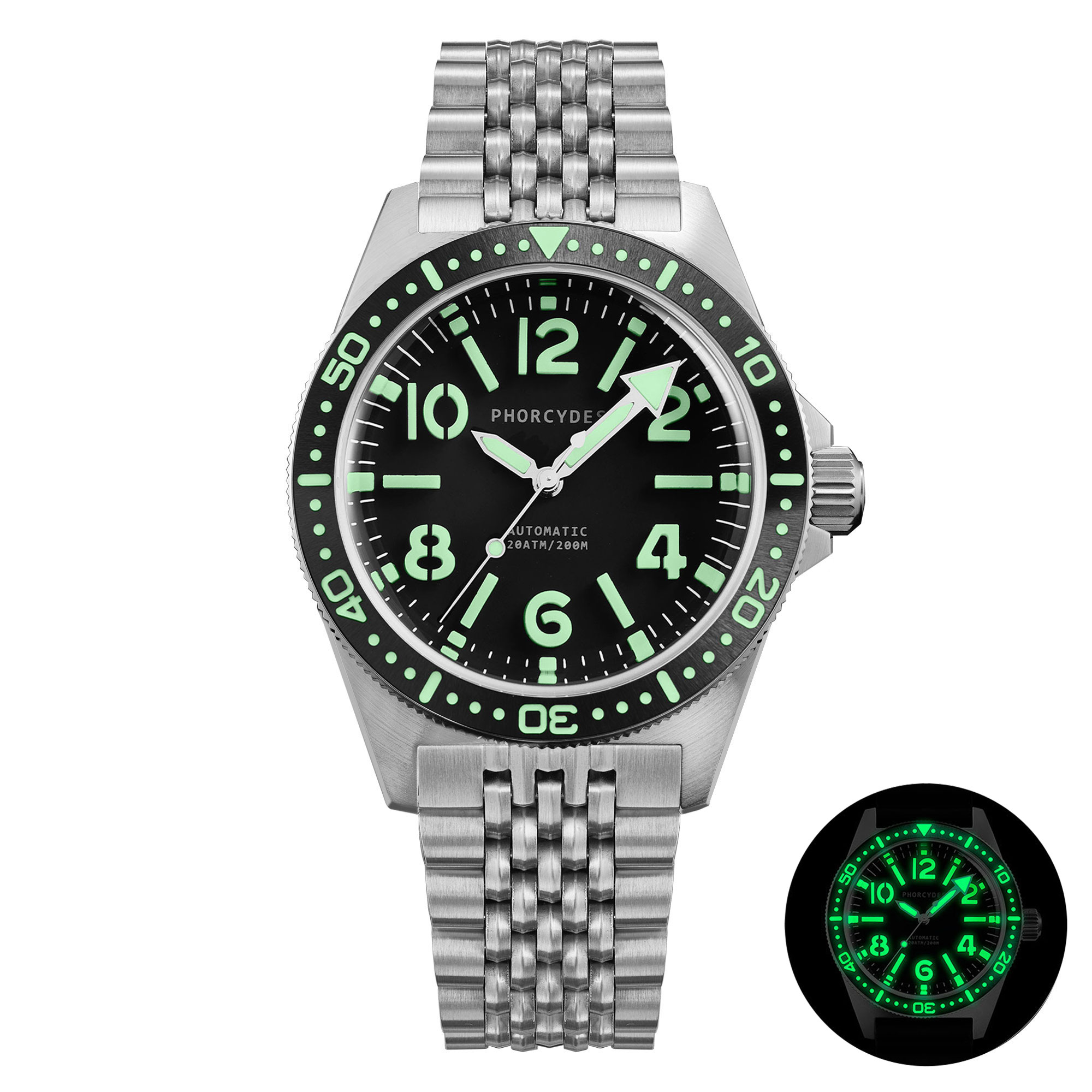 PH-4C skin diver watches with Bracelet