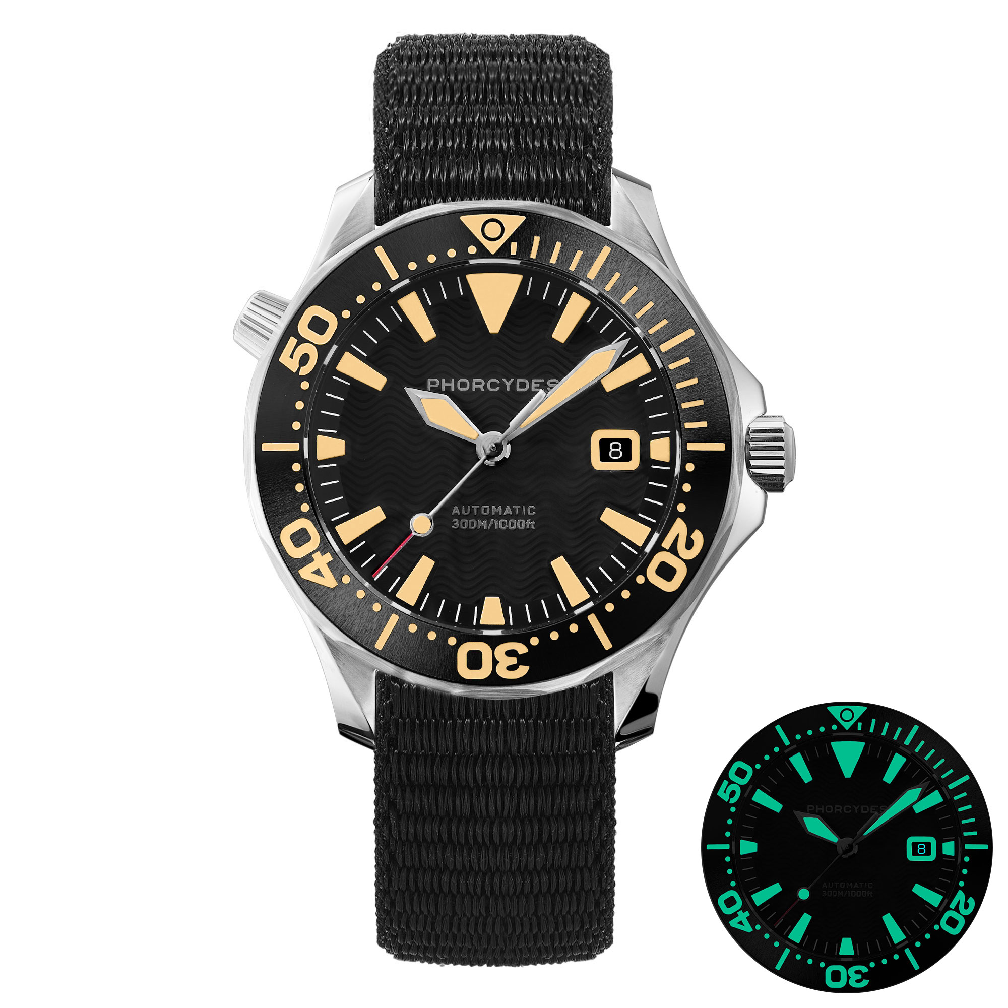 PH-6  with nylon loop (black dial)