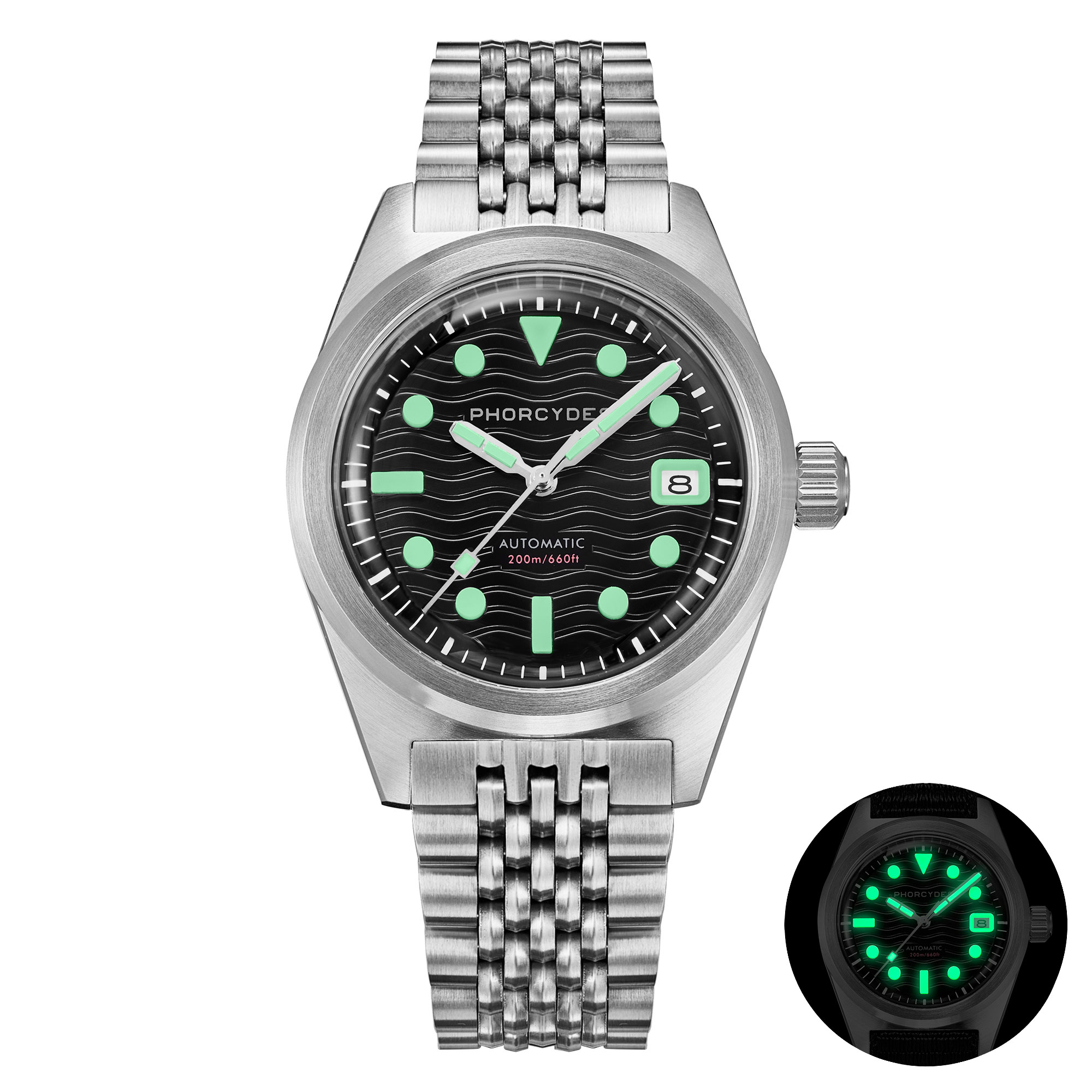 PH-5 skin diver watches with bracelet