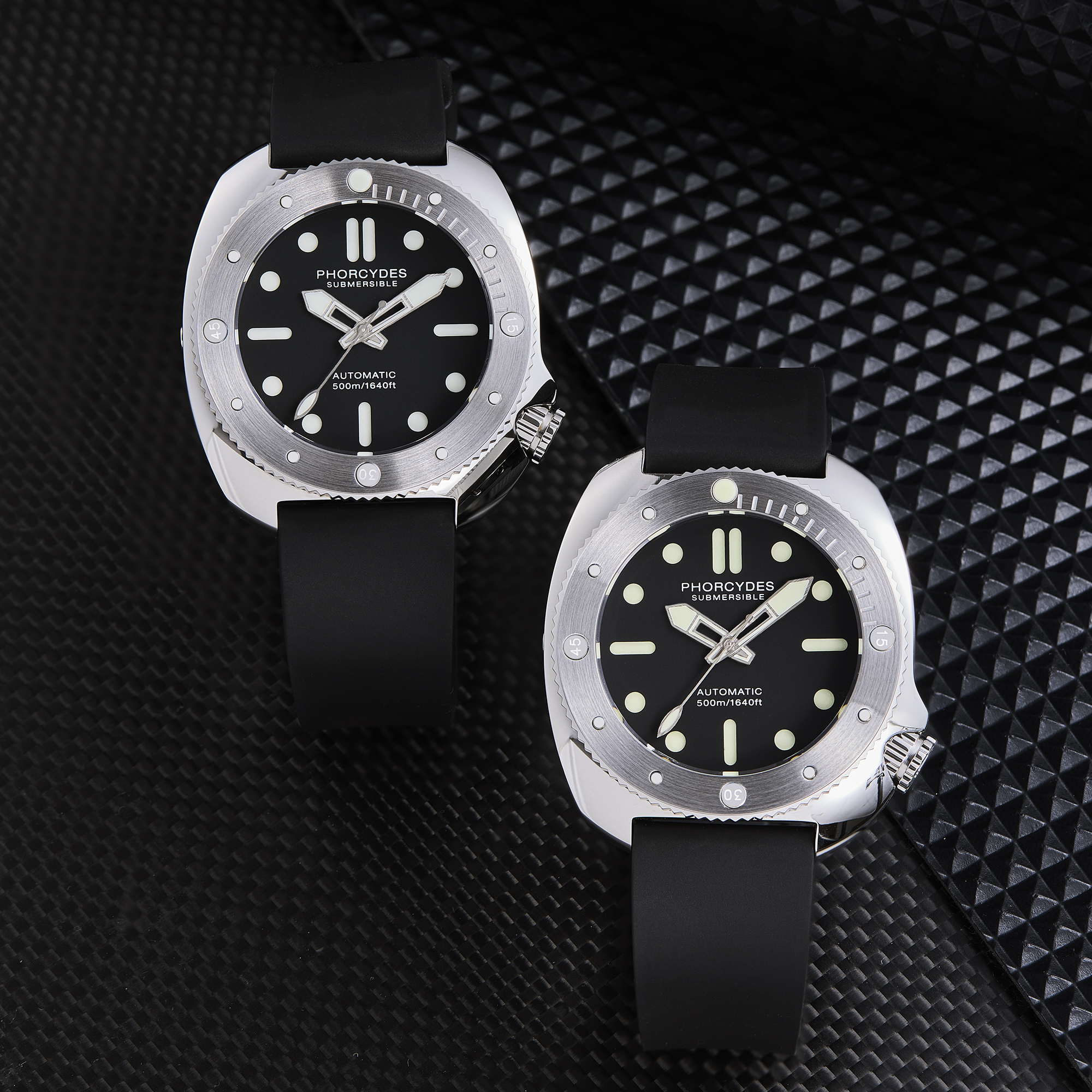 PH-1 diver watches  （black dial）