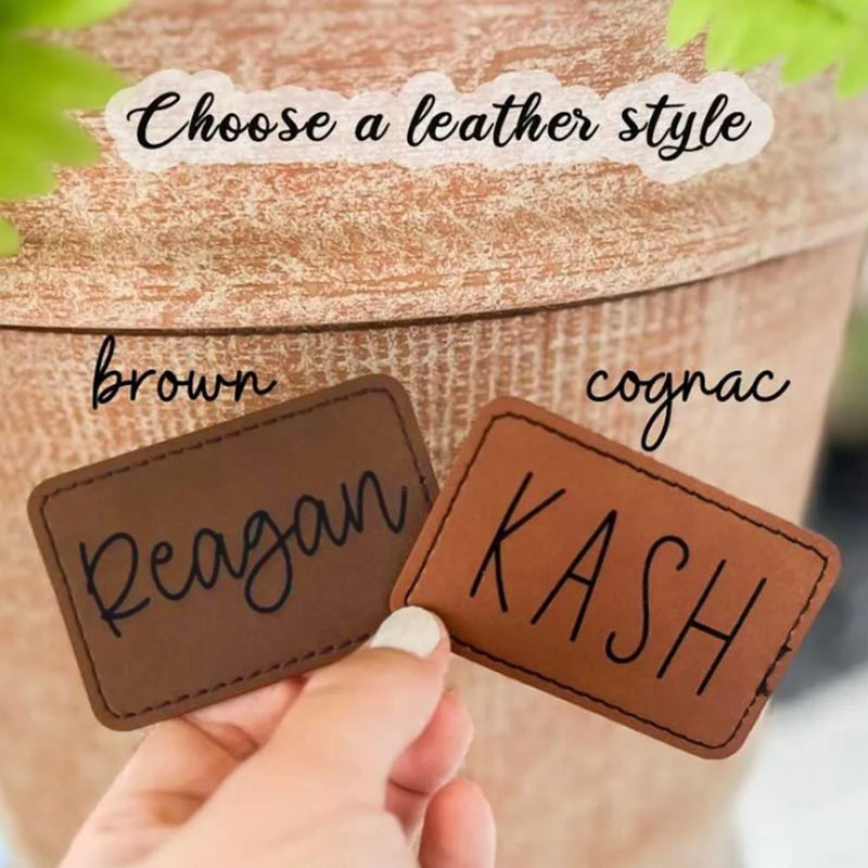 Custom Mommy, Daddy and Me Matching Leather Patch quick-dry Bucket Hat