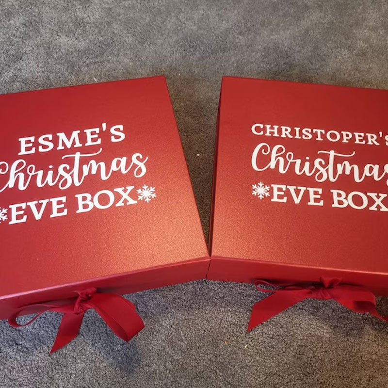 Personalised Christmas Eve Box with Child's Name