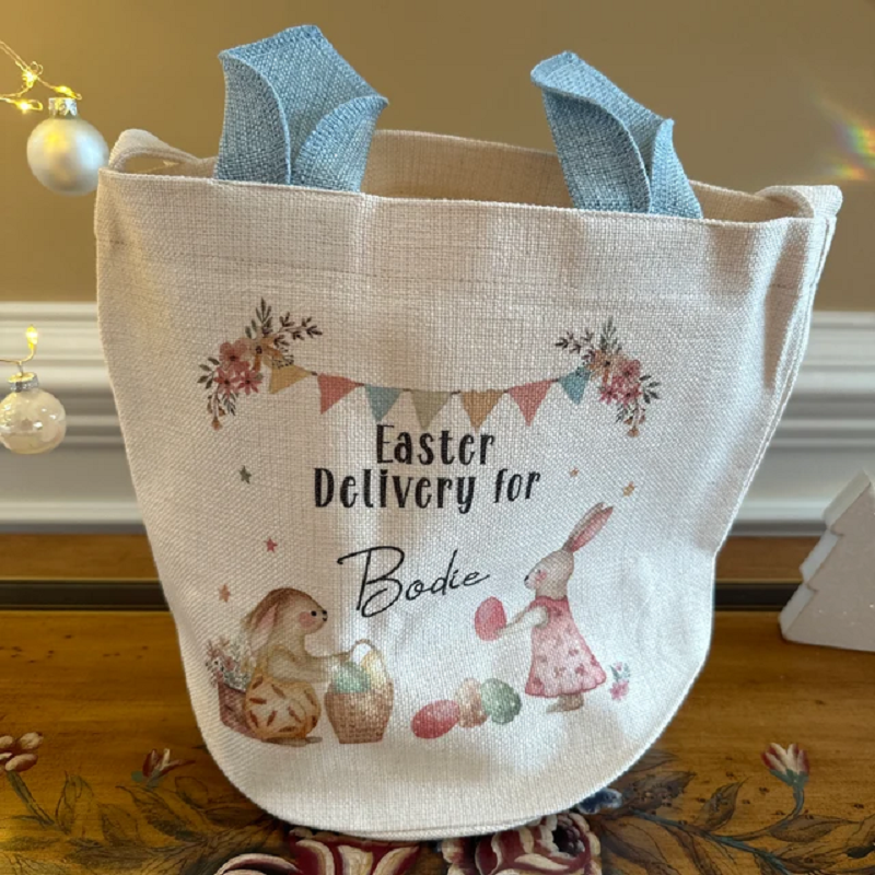 Personalised Keepsake Easter Bag Easter Basket