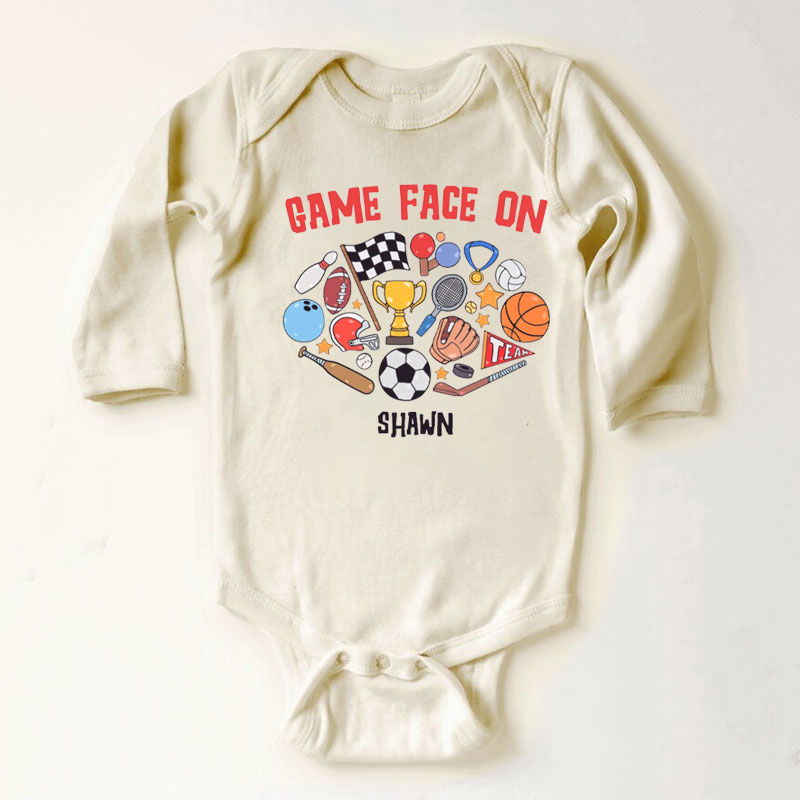 Adorable Sports Athletic Baby Bodysuit
